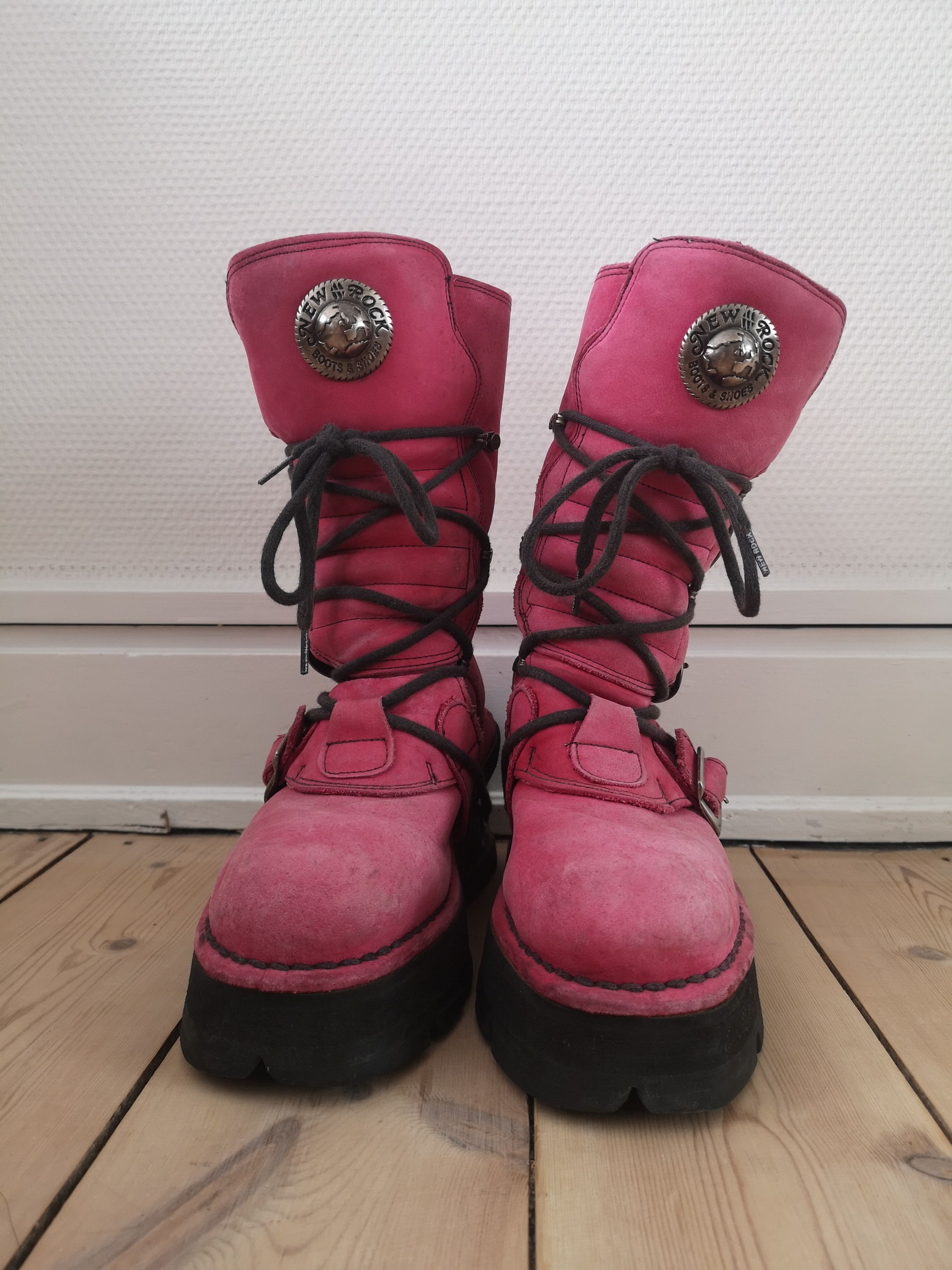 New Rock BOOT METALLIC M-373-S33 Size US 7 / IT 37 - 7 Thumbnail