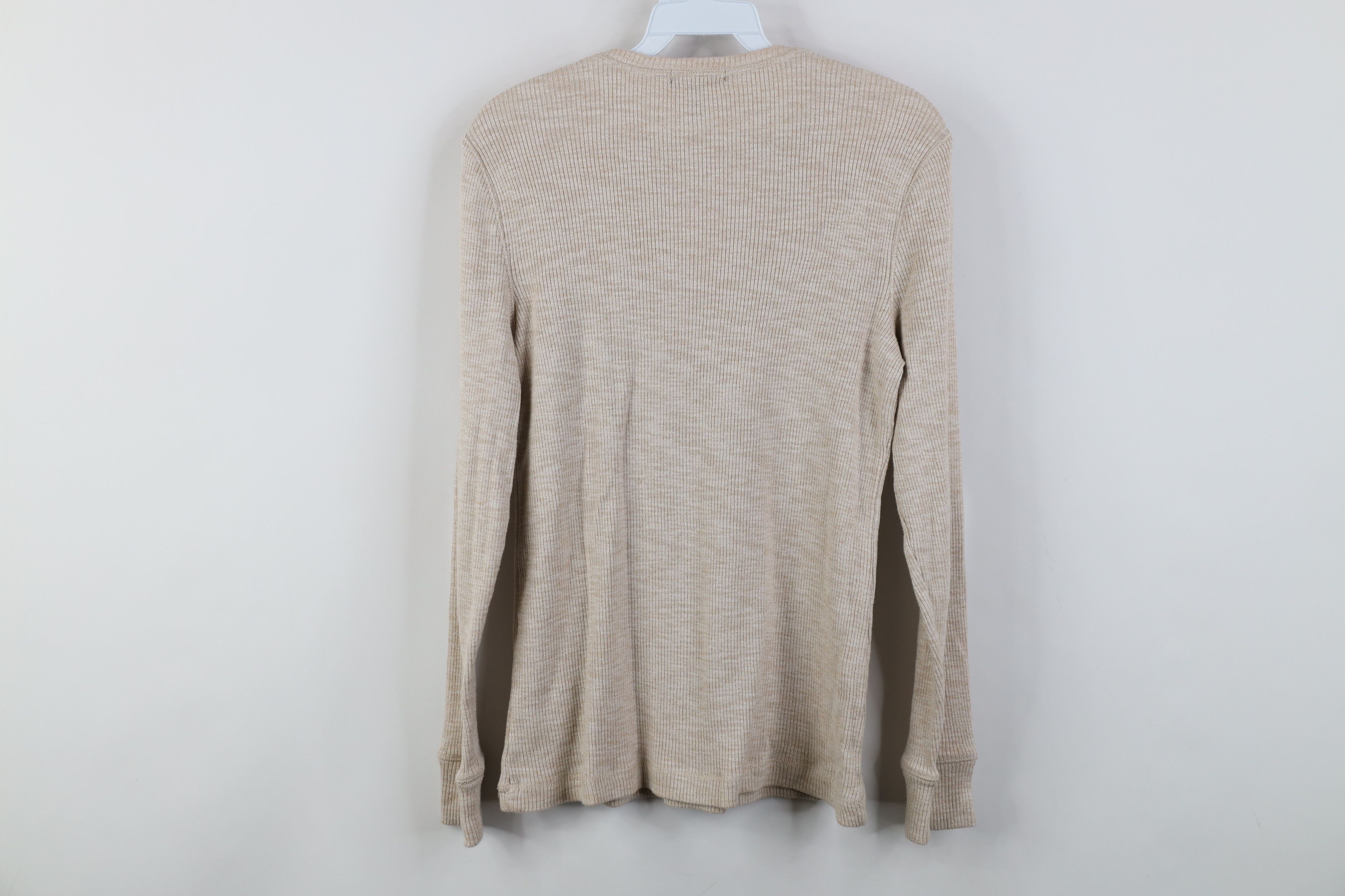 Ralph Lauren Vintage 90s Ralph Lauren Ribbed Knit Long Sleeve T-Shirt Size L / US 10 / IT 46 - 10 Thumbnail