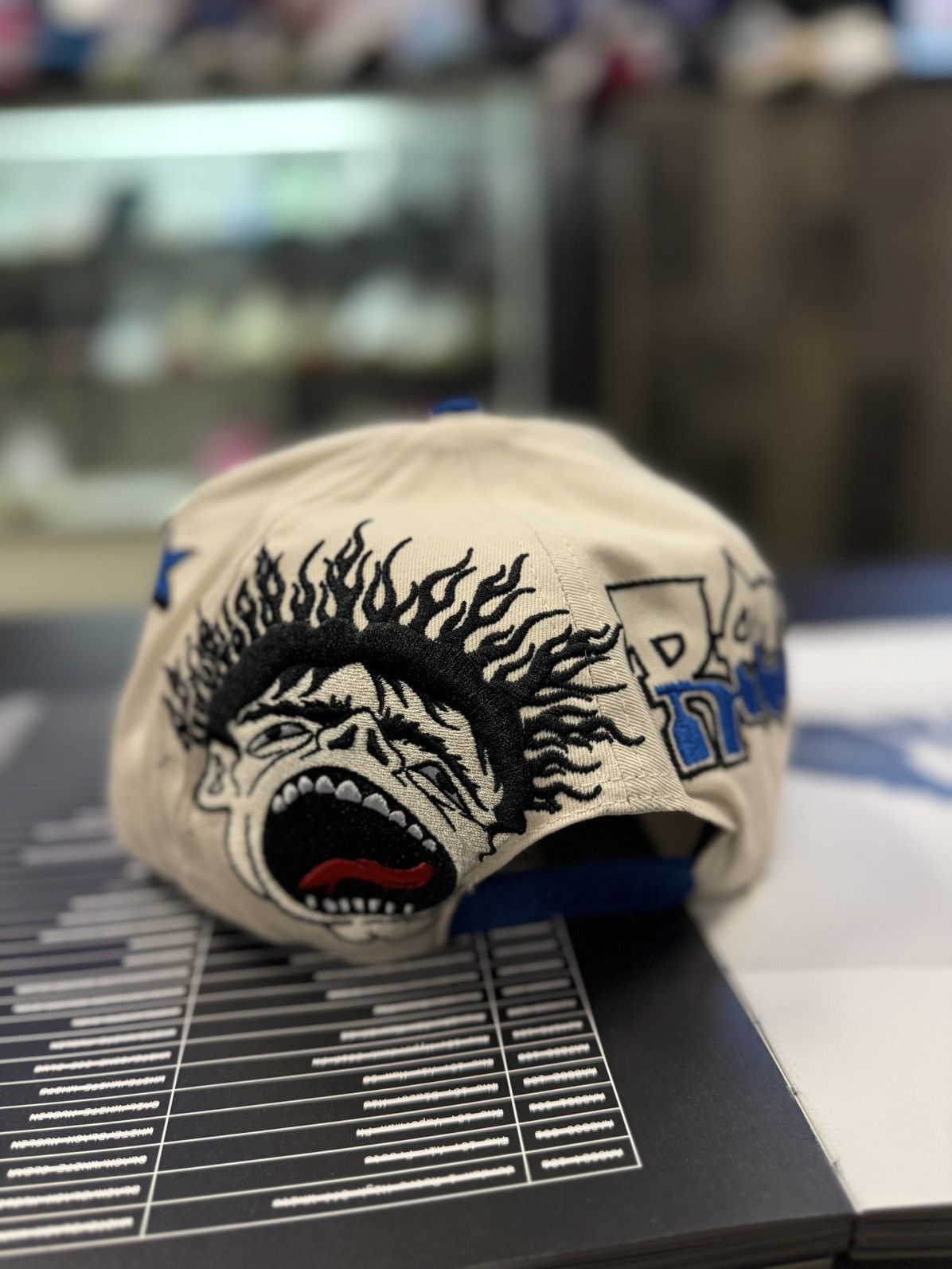 HELLSTAR Hellstar Records Blue Adjustable SnapBack Hat (NEW) Size ONE SIZE - 4 Thumbnail