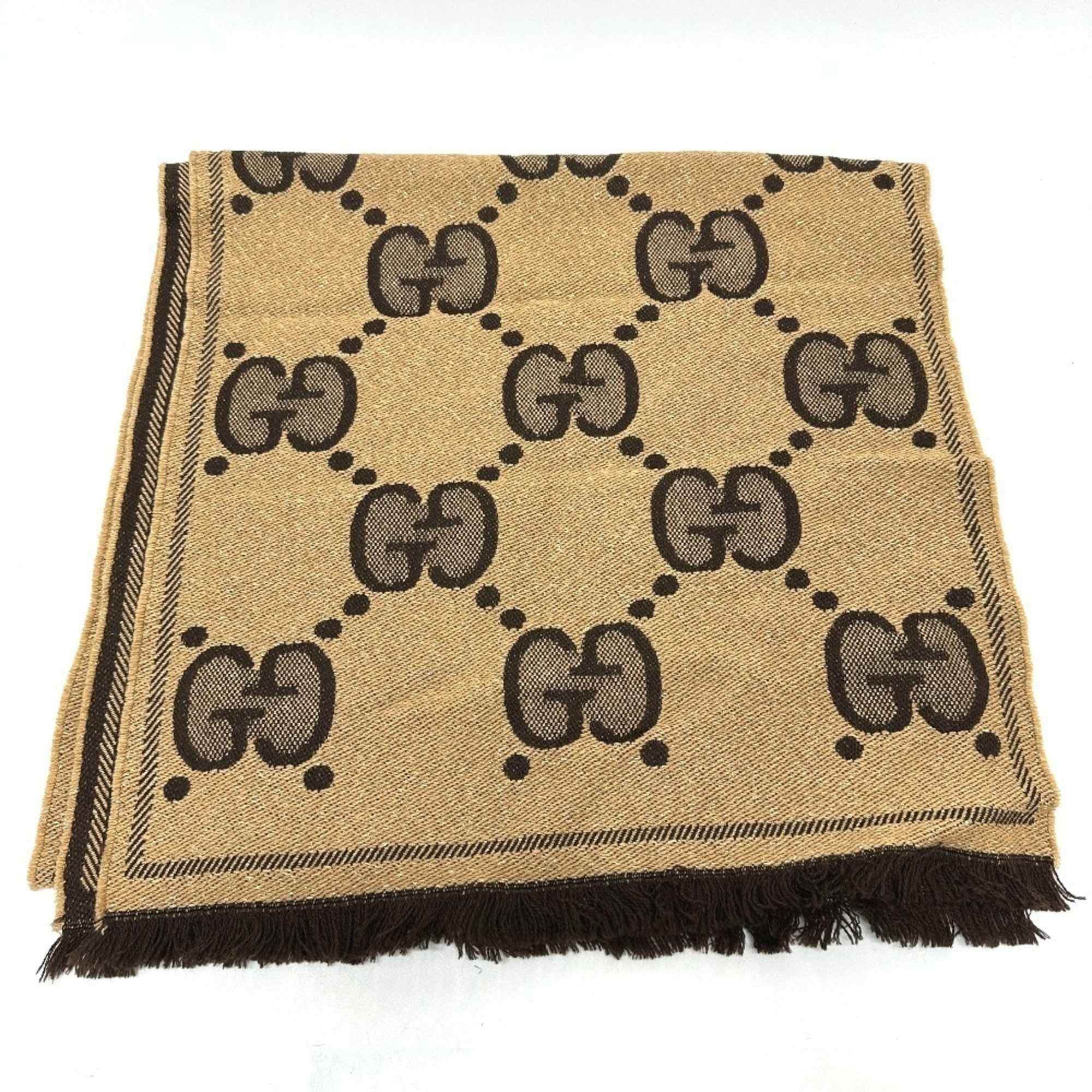 Gucci Gucci GG Wool scarf Size ONE SIZE - 1 Thumbnail
