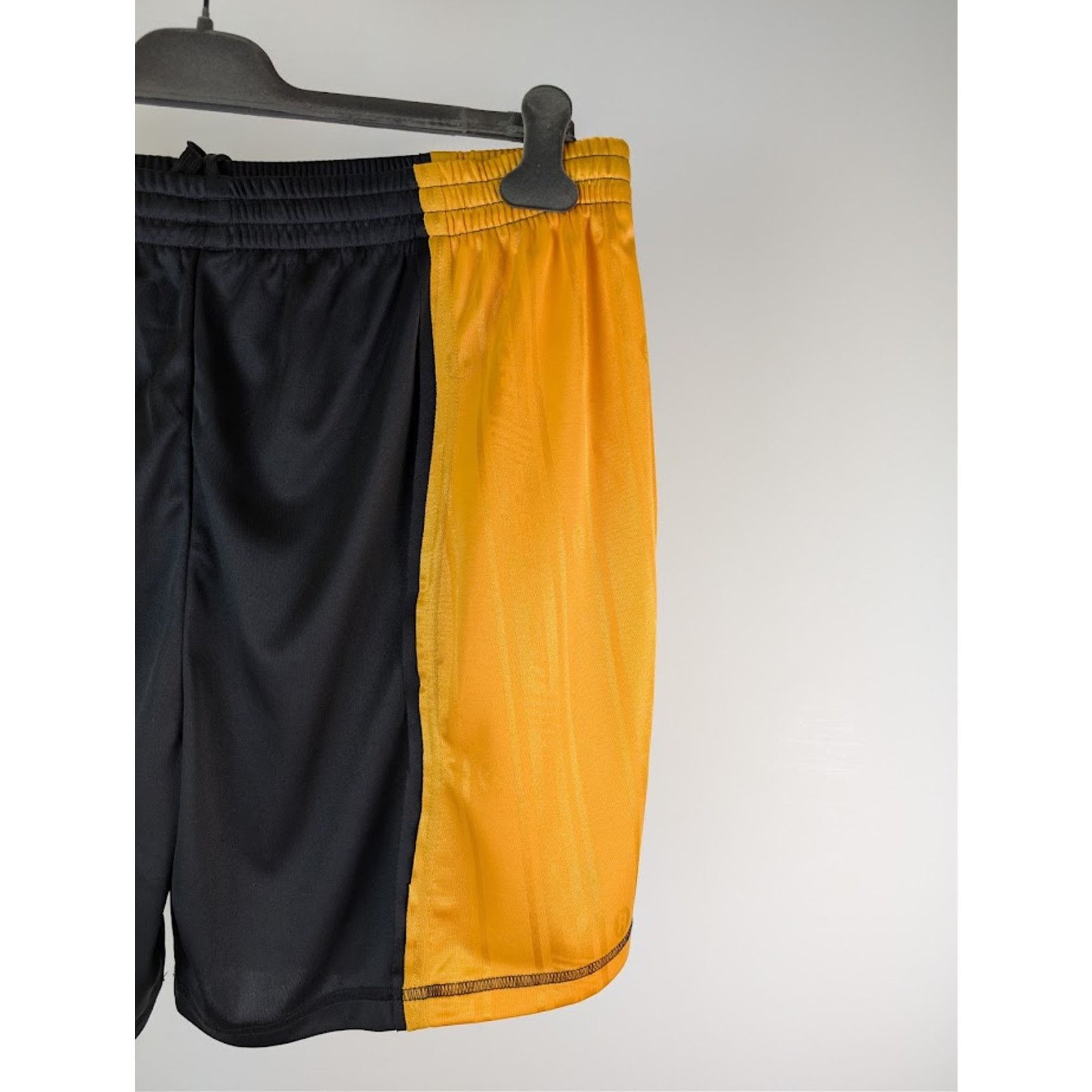Martine Rose o1rshd1 College Football Shorts in Black/Gold Size US 30 / EU 46 - 13 Thumbnail