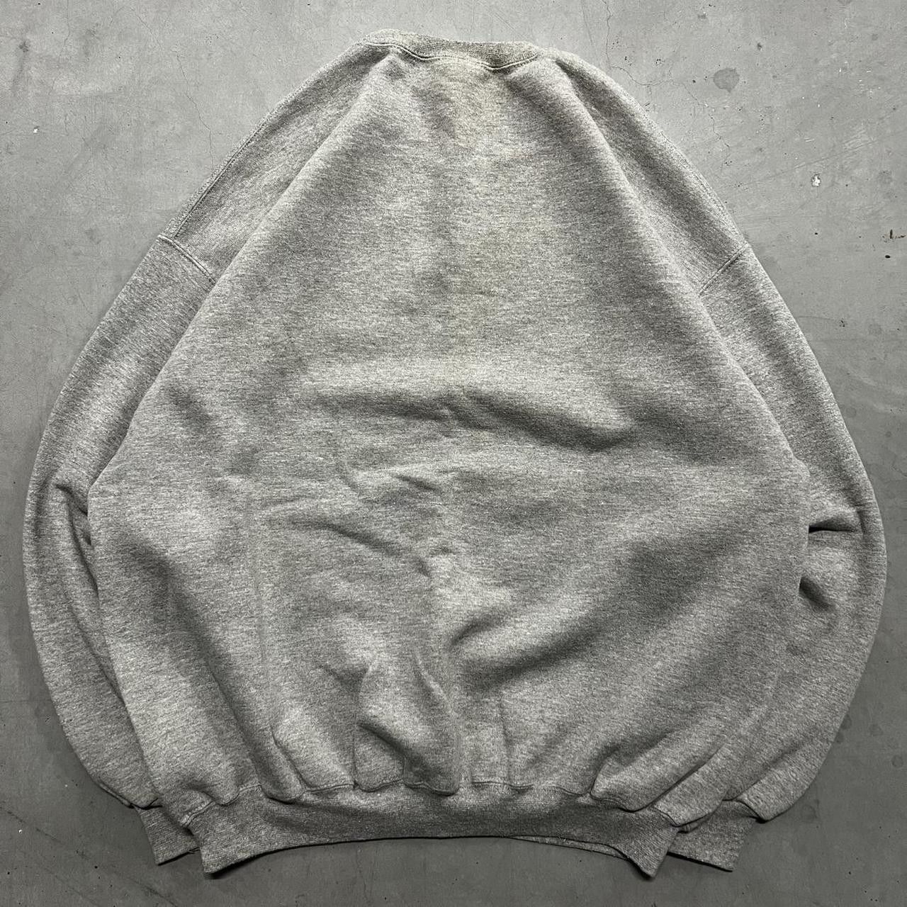 Russell Athletic × Vintage Vintage Y2K Blank Russell Athletic Grey Sweatshirt Crewneck! Size US XXL / EU 58 / 5 - 3 Thumbnail