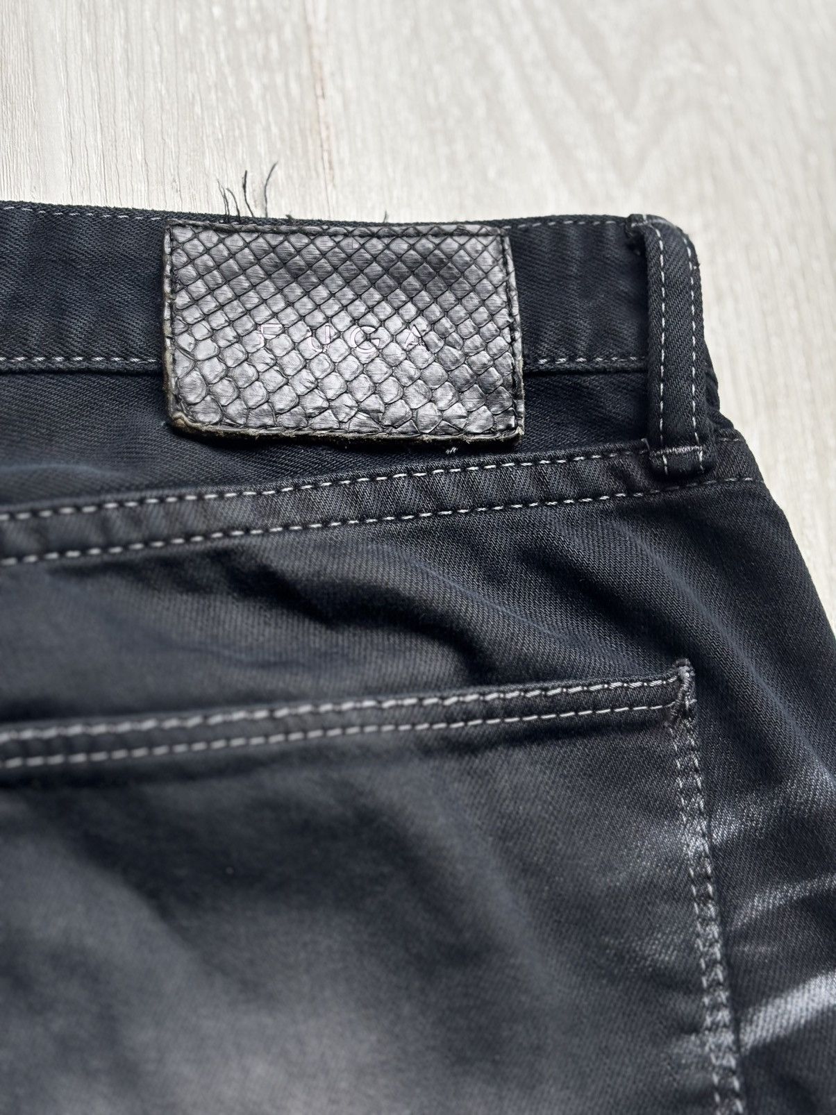 GOSTAR DE FUGA FUGA lace up flare jeans Size US 29 - 8 Thumbnail