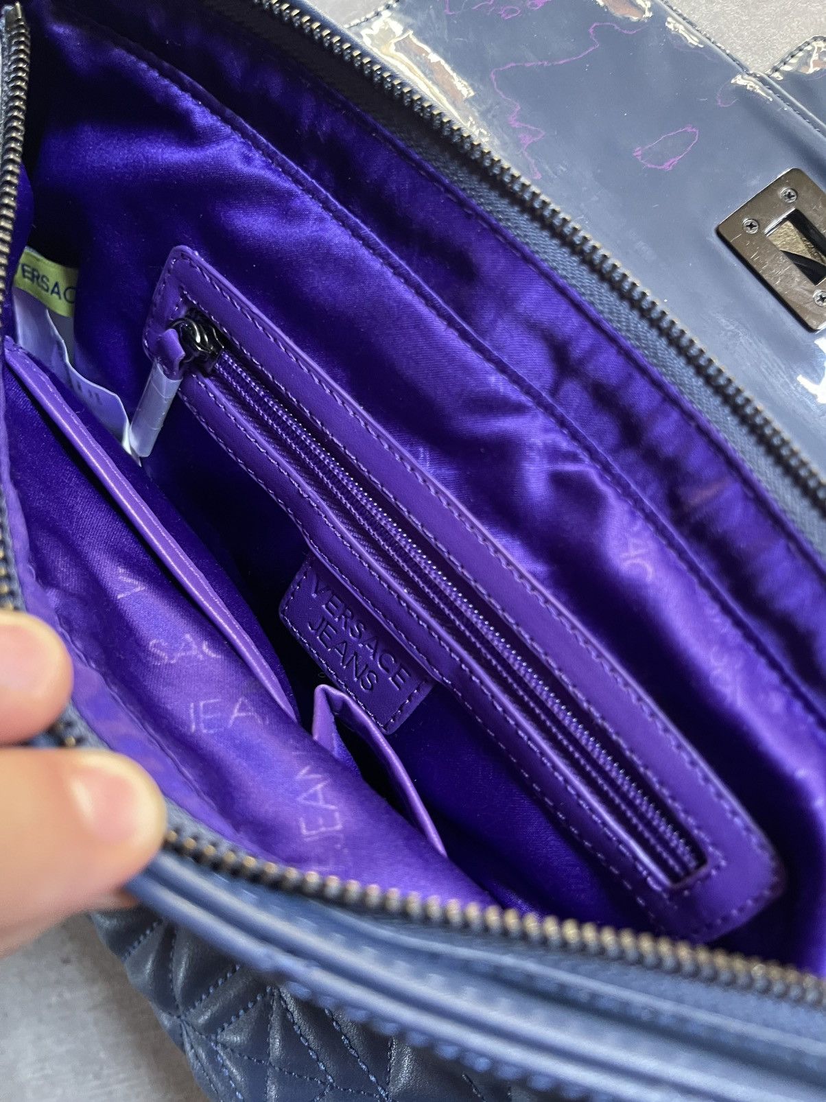 Versace Versace Jeans Hand Shoulder Bag Size ONE SIZE - 9 Thumbnail