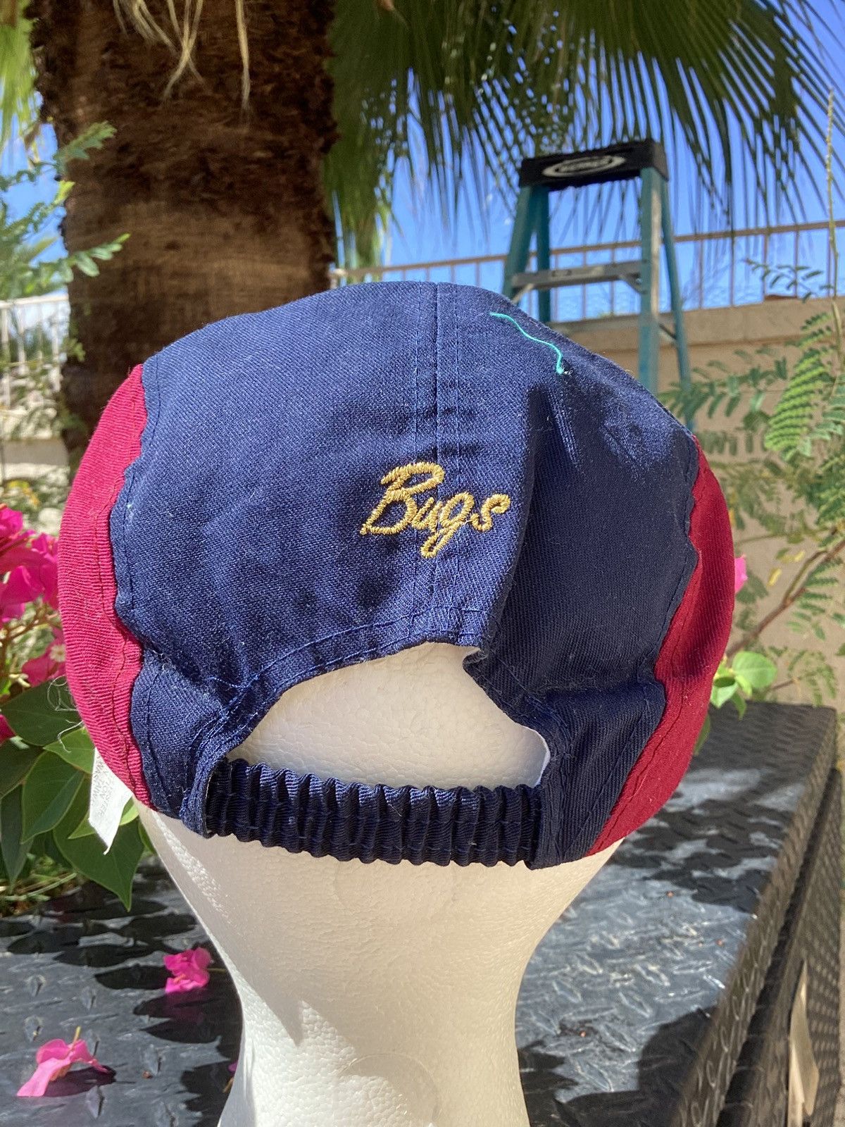 Warner Bros Vtg Bad hare day bugs bunny Warner Brother Looney Tunes hat Size ONE SIZE - 3 Thumbnail
