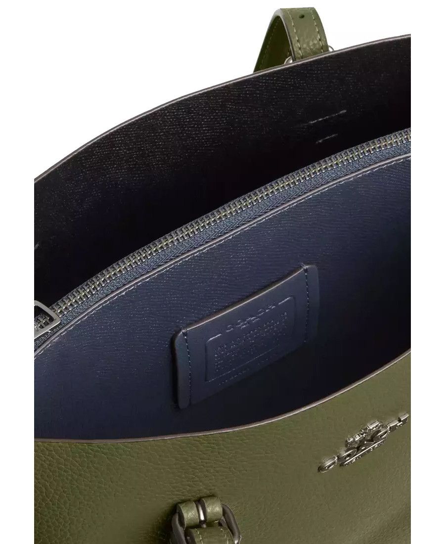 Coach NWT Coach Mollie Tote Bag 25 in Military Green C4084 Size ONE SIZE - 11 Thumbnail
