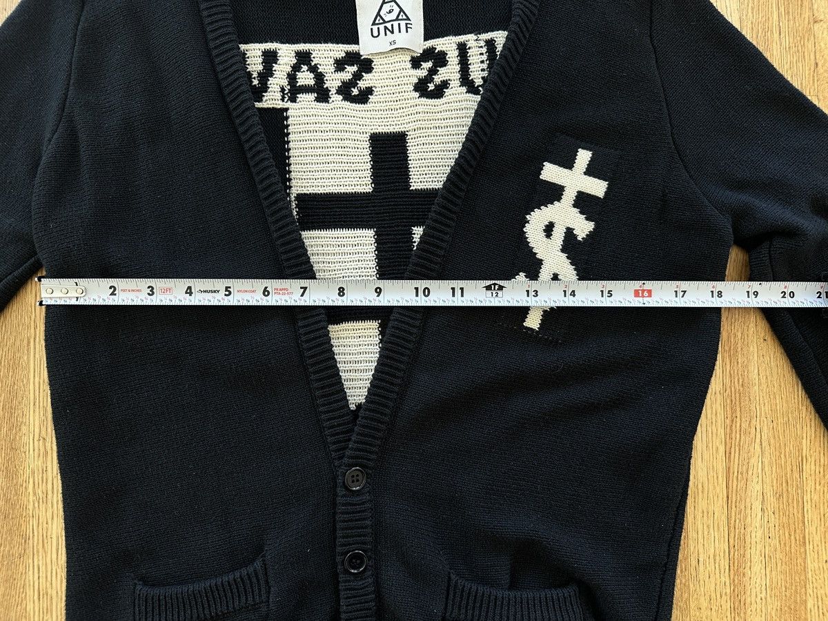 UNIF UNIF Vintage “Jesus Saves I Spend” Cardigan Sweater Size US S / EU 44-46 / 1 - 8 Thumbnail