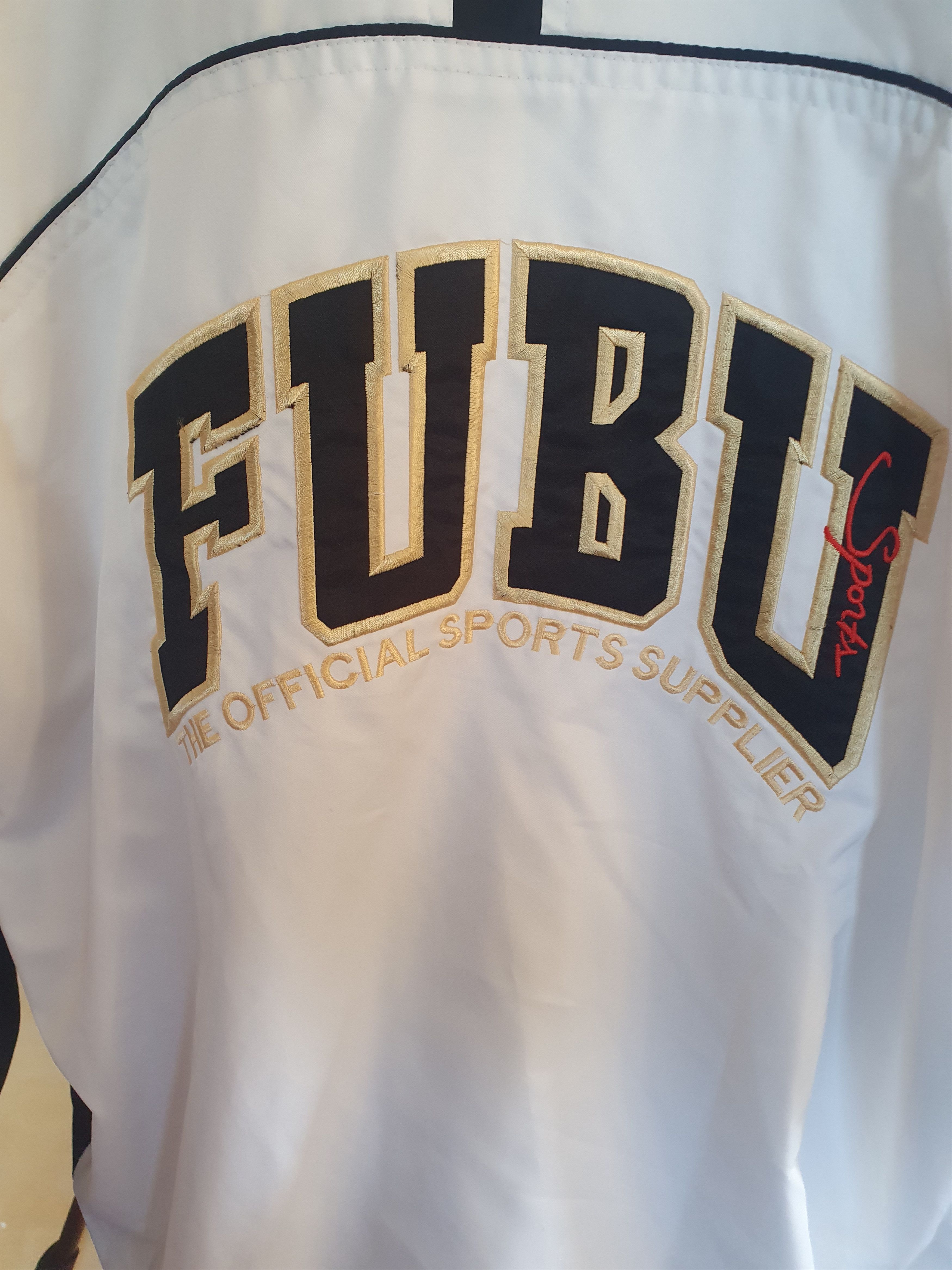 Fubu × Vintage Fubu Collection Vintage Windbreaker Y2K Jacket sz XL Size US XL / EU 56 / 4 - 10 Thumbnail