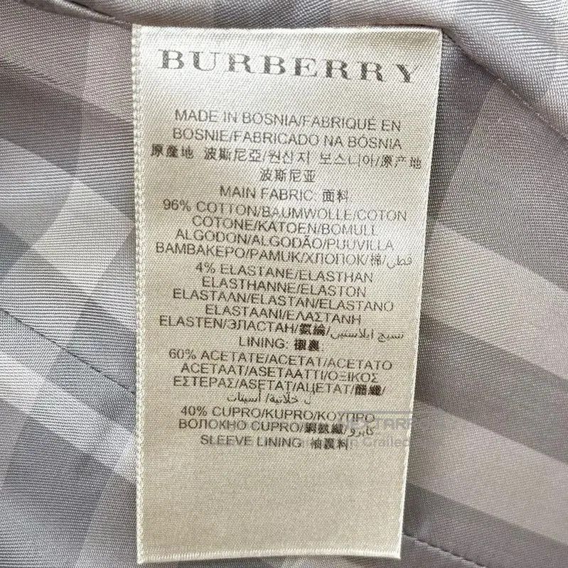 Burberry Burberry Brown Cotton Blend Women's Trench Coat. Size L / US 10 / IT 46 - 5 Thumbnail