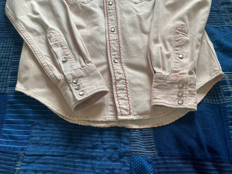 RRL Ralph Lauren RRL Ralph Lauren Old Thick Western Embroidered Silver Butt Size US S / EU 44-46 / 1 - 4 Thumbnail