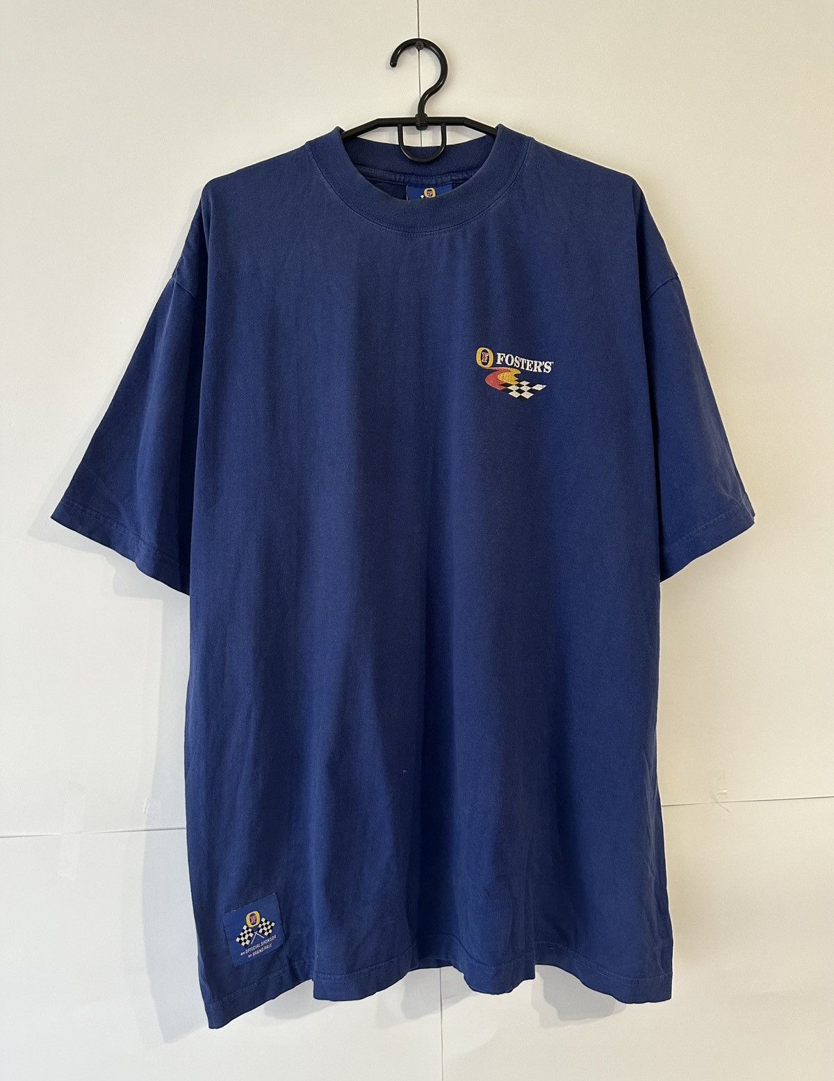 Formula 1 × Vintage Fosters 90's Grand Prix Vintage Retro F1 Cotton Tee Shirt Size US XL / EU 56 / 4 - 1 Thumbnail