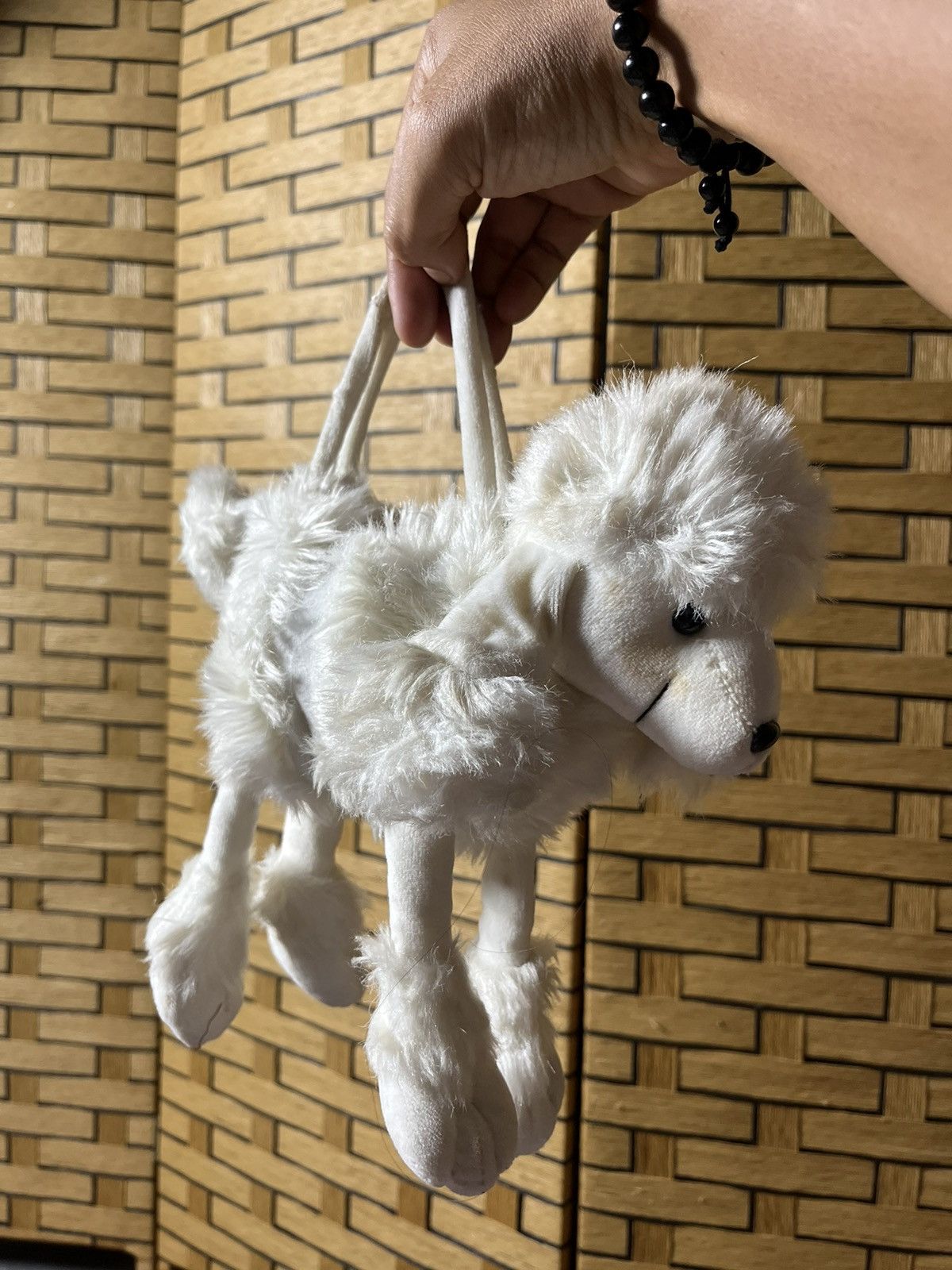 Designer × Japanese Brand Puppy Faux Fur Handbag Size ONE SIZE - 8 Thumbnail