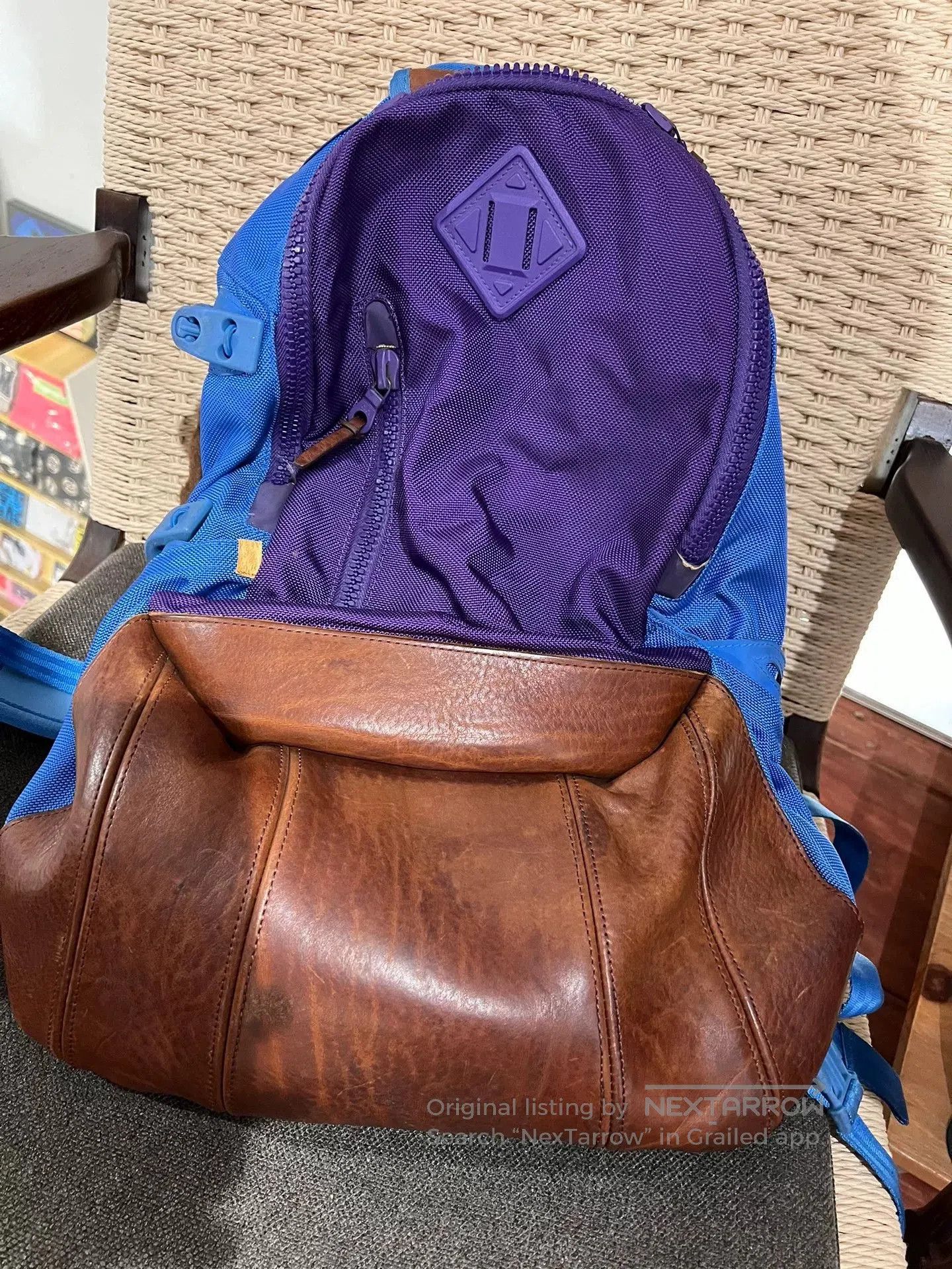 Visvim visvim ballistic 25L blue-purple backpack. Size ONE SIZE - 6 Thumbnail