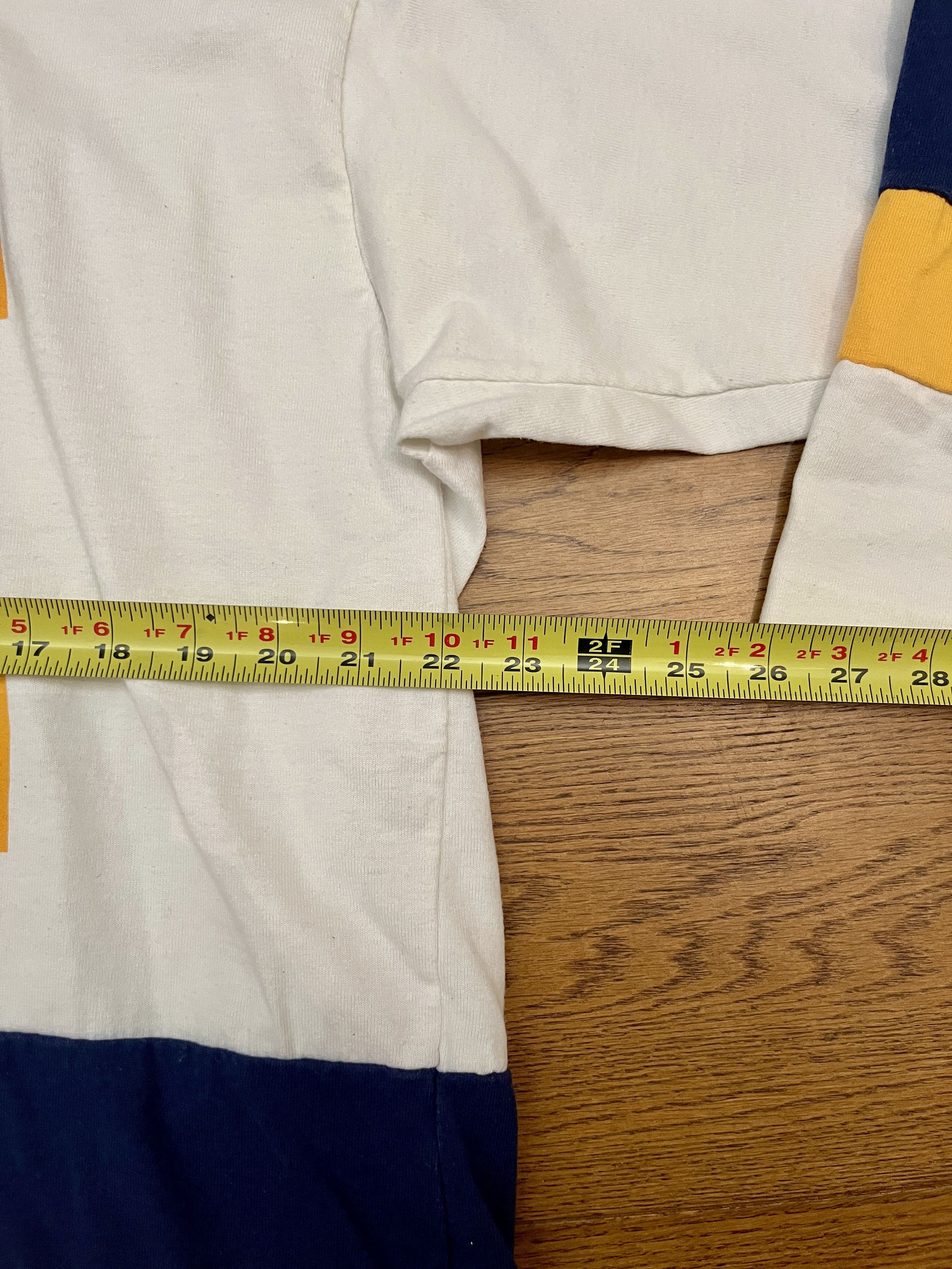 Vintage Vintage 90s Nutmeg Michigan Wolverines Hockey Jersey Top XL Size US XL / EU 56 / 4 - 5 Thumbnail