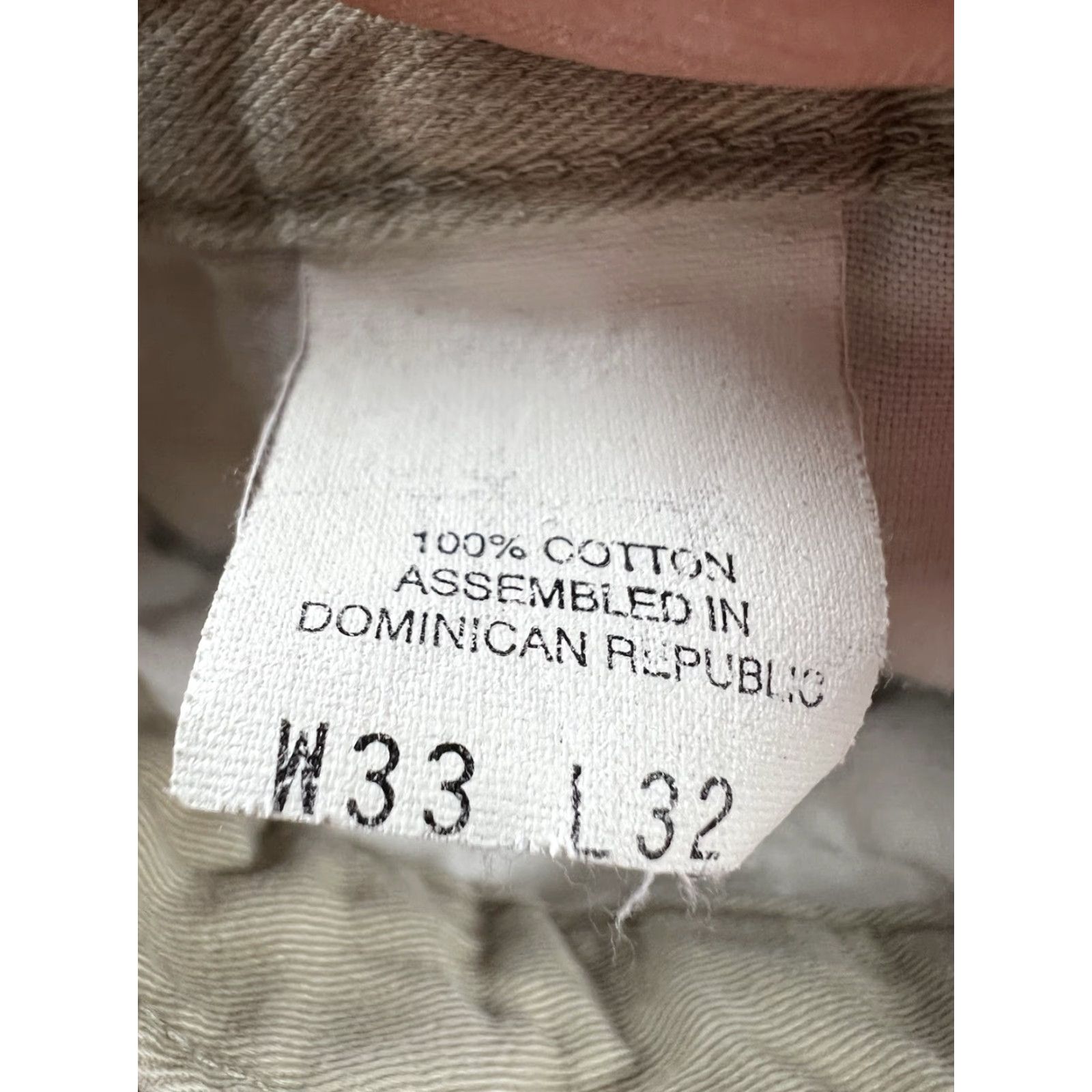 Dockers VINTAGE Dockers Pants Mens 33x32 Beige Pleated Preppy Office 1990s Khakis Straight Inseam 32 Mens Size US 33 - 4 Thumbnail