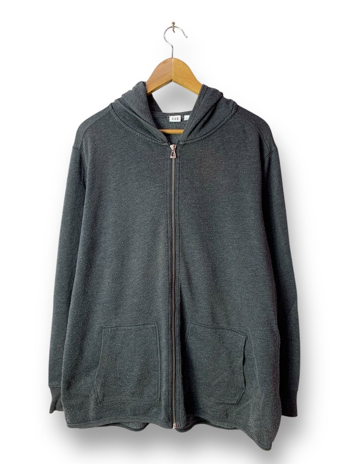 Gap 🔥GAP Plain Essentials Hoodie Zipper Sweatshirt Size US XXL / EU 58 / 5 - 1 Thumbnail