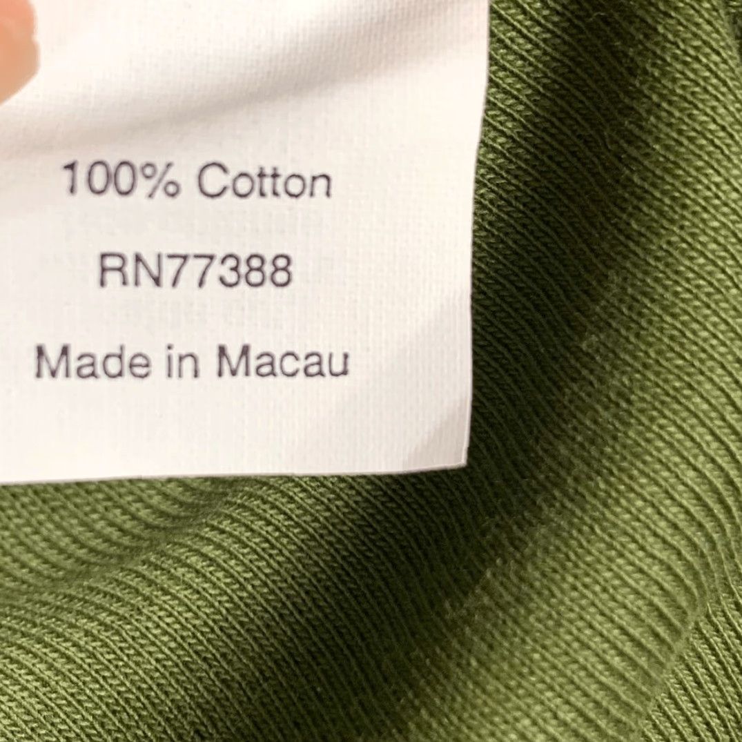 J.Crew VINTAGE J. Crew T-Shirt V-Neck Short Sleeve Womens XS Olive Green New with Tags Size XS / US 0-2 / IT 36-38 - 5 Thumbnail