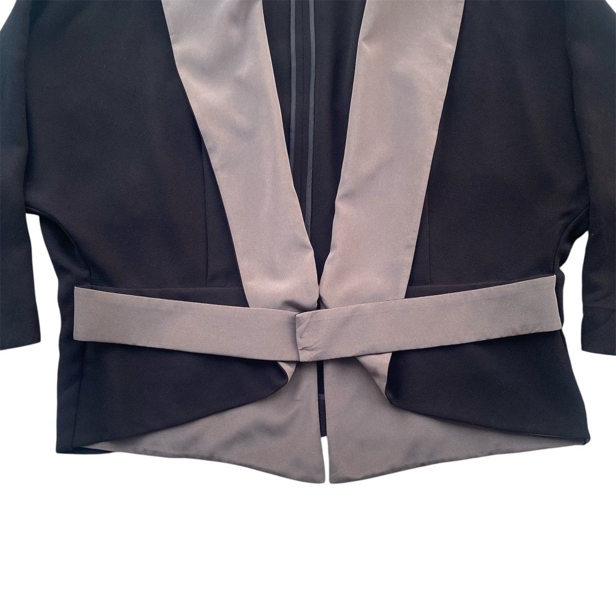 Hiroko Koshino Homme Hiroko Koshino Sculptural Belted Kimono Wrap Jacket Size S / US 4 / IT 40 - 9 Thumbnail
