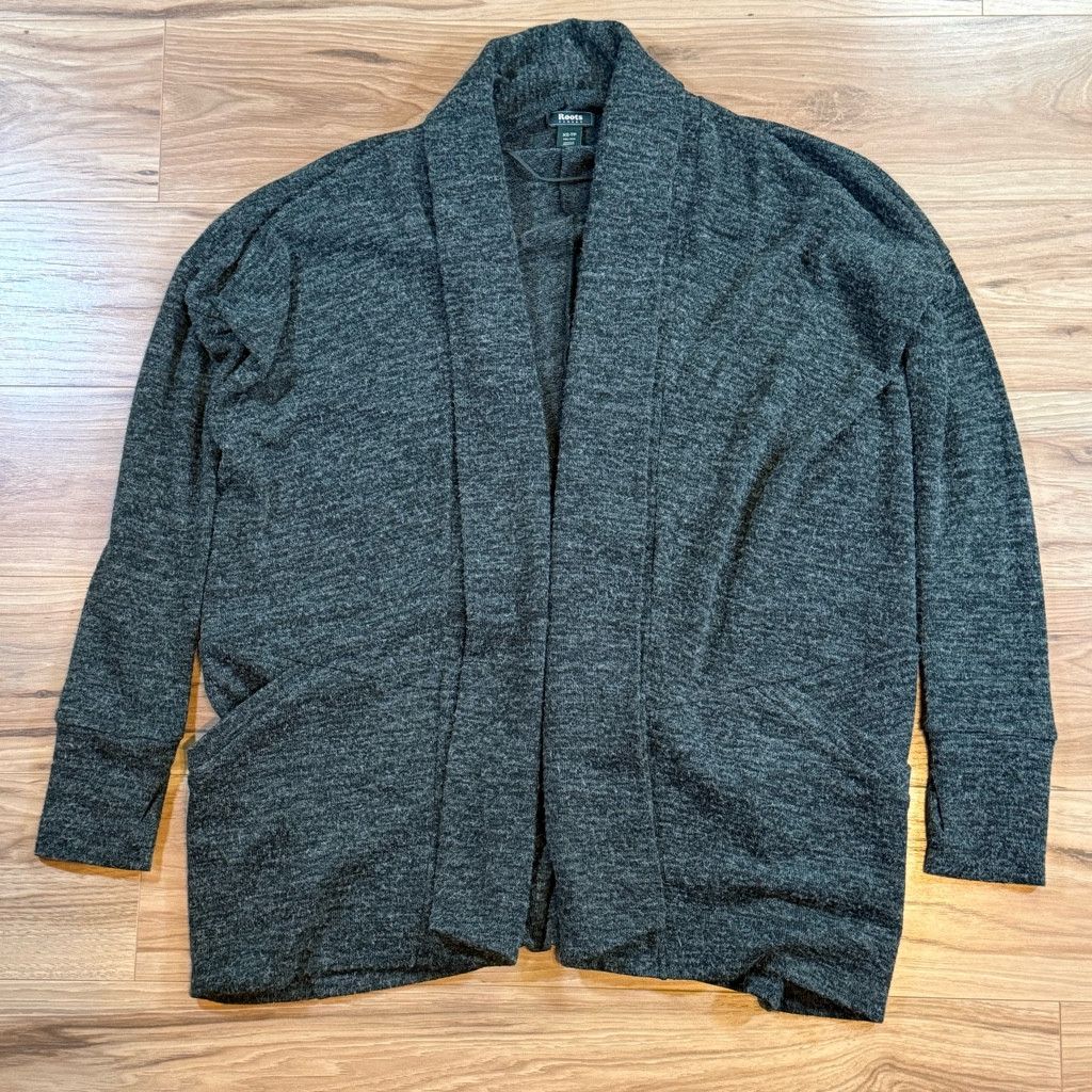 47 Brand Roots Women’s XS Open Front Cardigan Green Size XXS / US 00 / IT 34 - 1 Thumbnail
