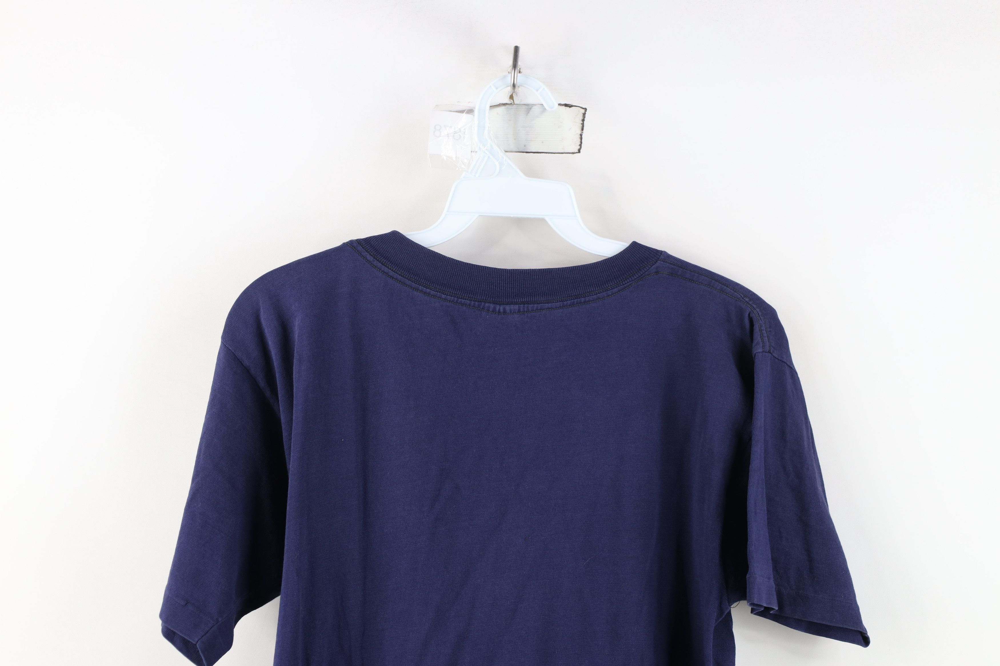 Vintage Vintage 70s 80s University of Michigan T-Shirt Blue USA Size M / US 6-8 / IT 42-44 - 12 Thumbnail
