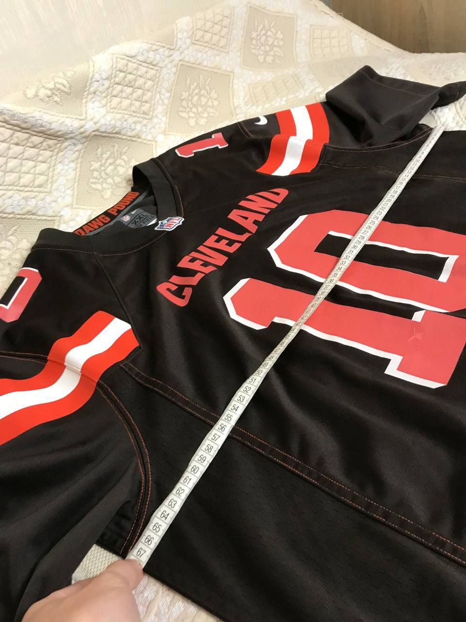 Nike 🔥 Robert Griffin III Cleveland Browns NFL Nike Jersey Shirt Size US XXL / EU 58 / 5 - 10 Thumbnail