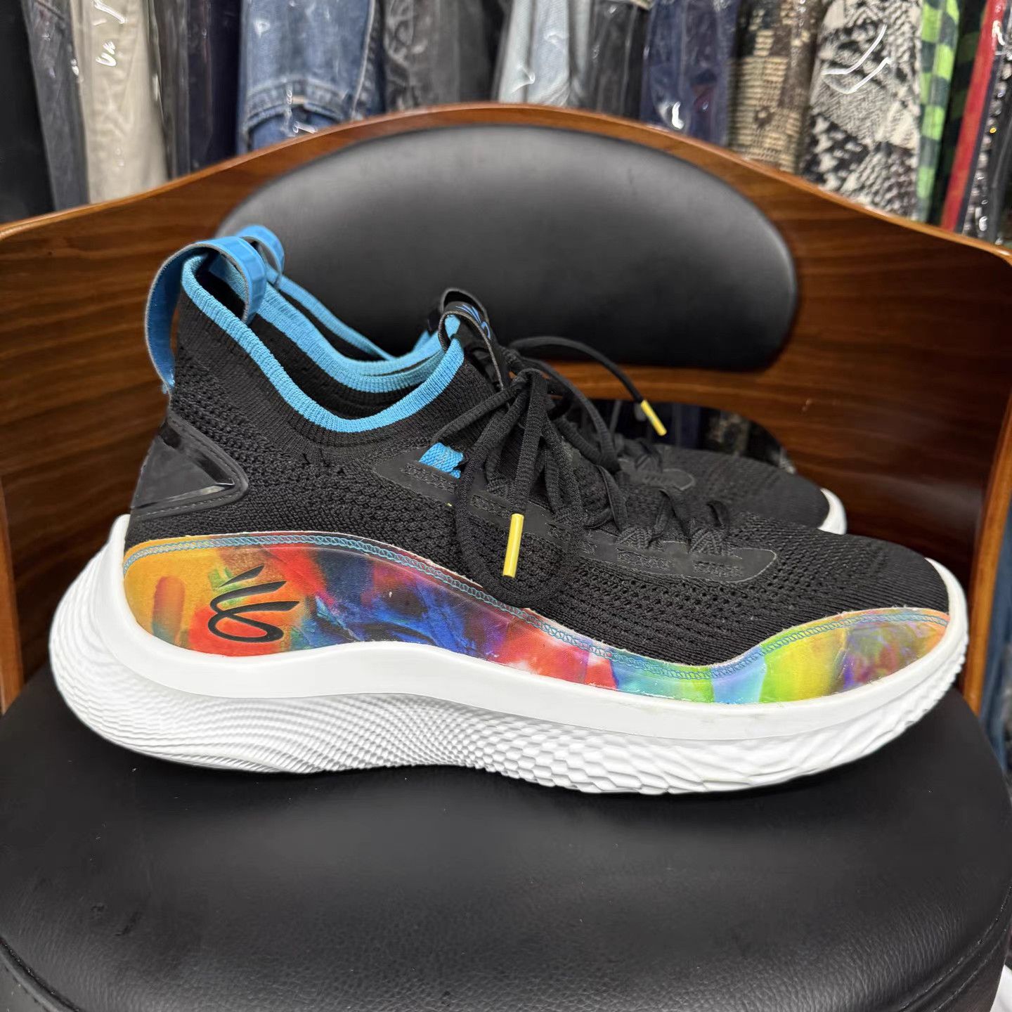Under Armour Under Armour Curry 8 Basketball Shoes K15 Size US 6 / IT 36 - 4 Thumbnail