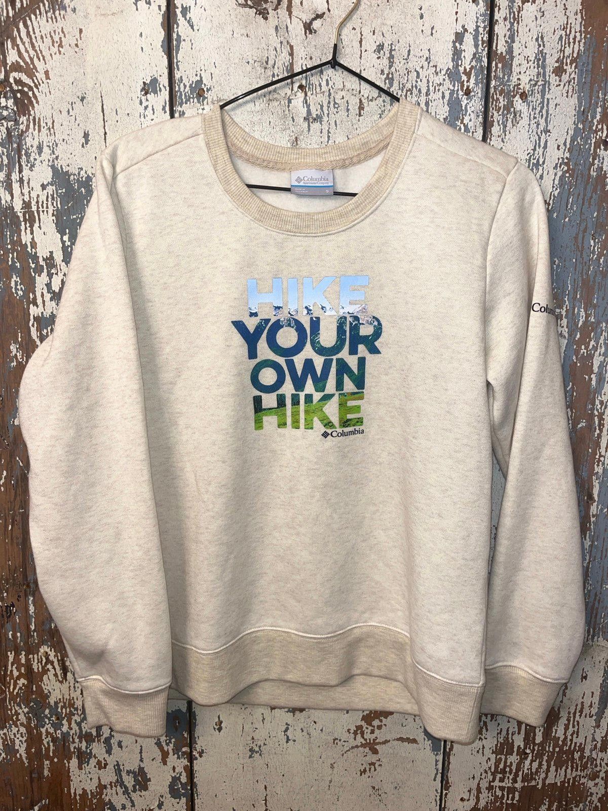 Columbia Womens Columbia crewneck sweatshirt small Hike Size ONE SIZE - 2 Thumbnail