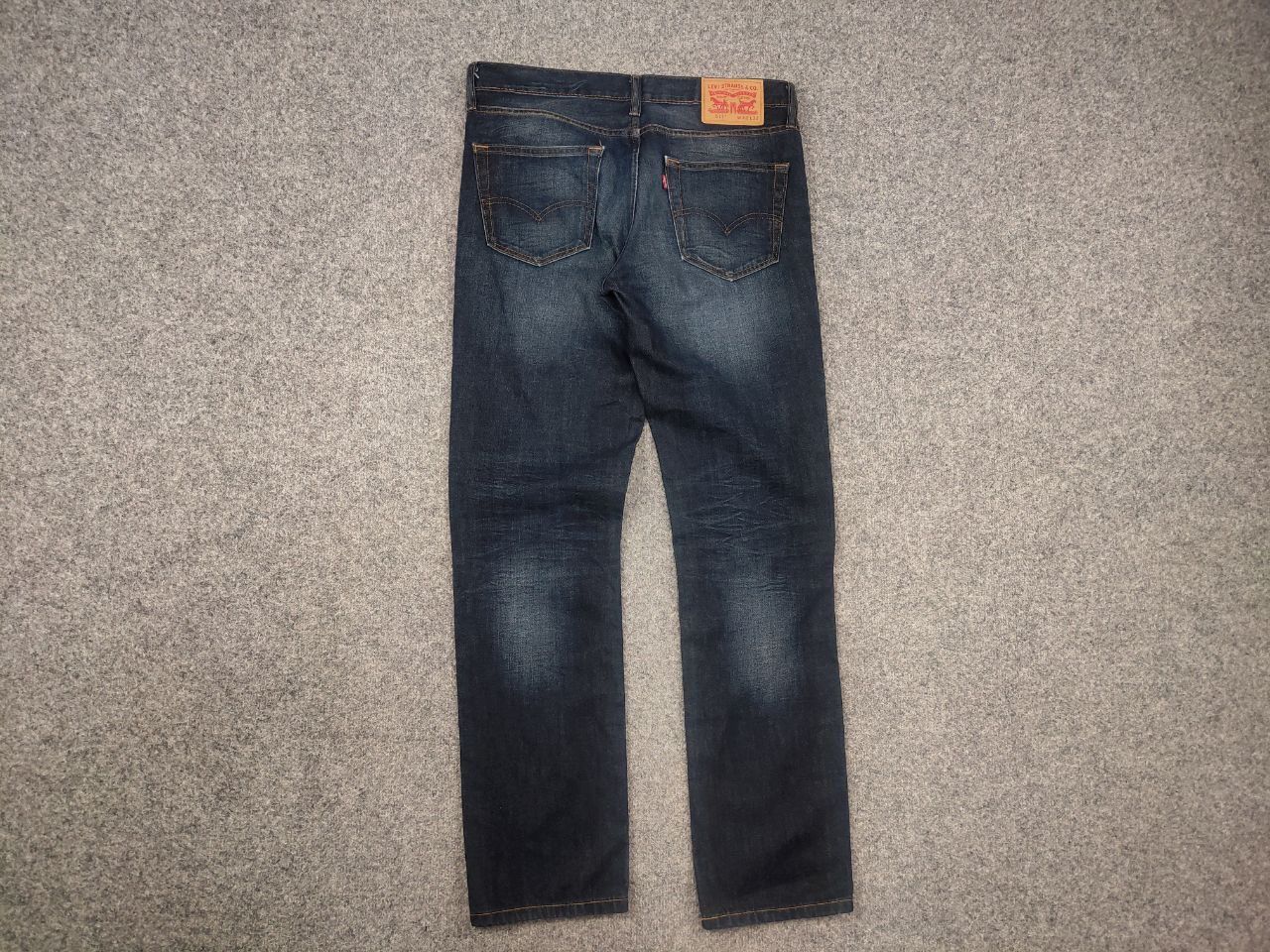 Levi's Levis 511 Faded Denim dark wash Slim Fit jeans Vintage Style Size US 32 / EU 48 - 5 Thumbnail