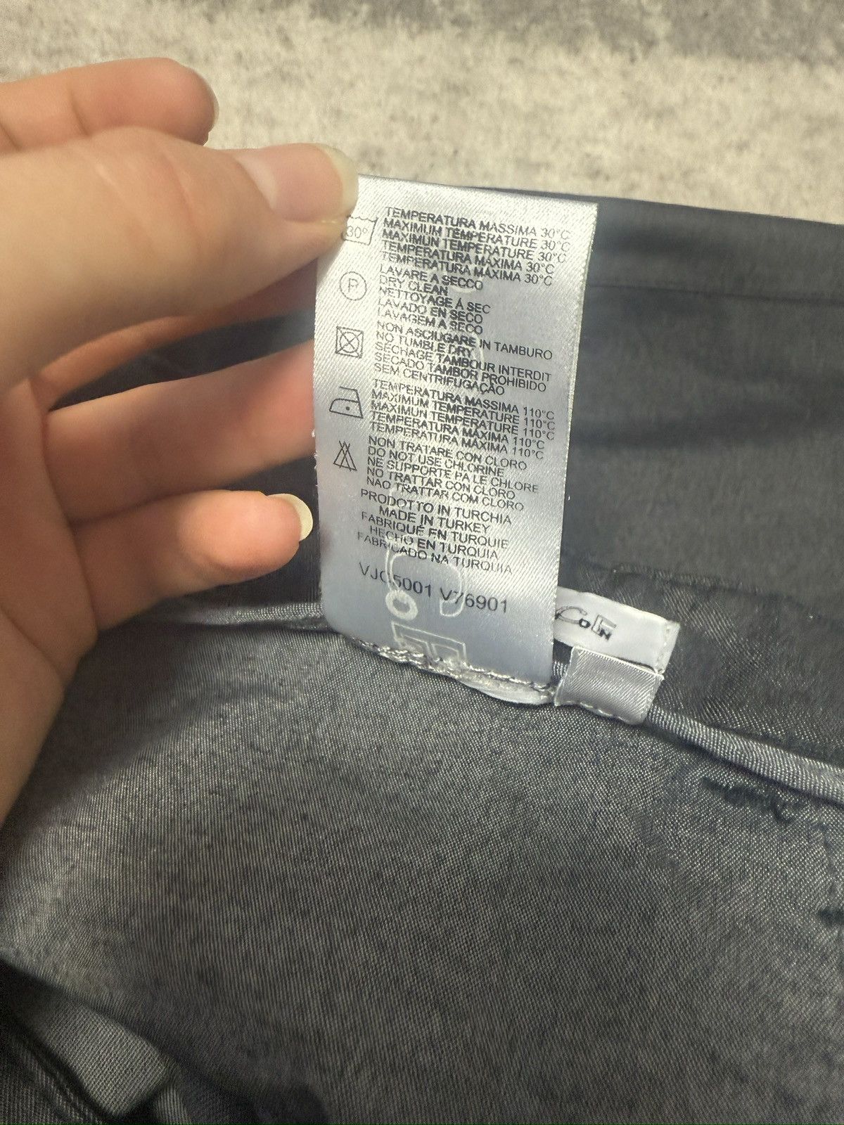 Versace straight pants Versace elegant stretchy Size 34" / US 12 / IT 48 - 9 Thumbnail