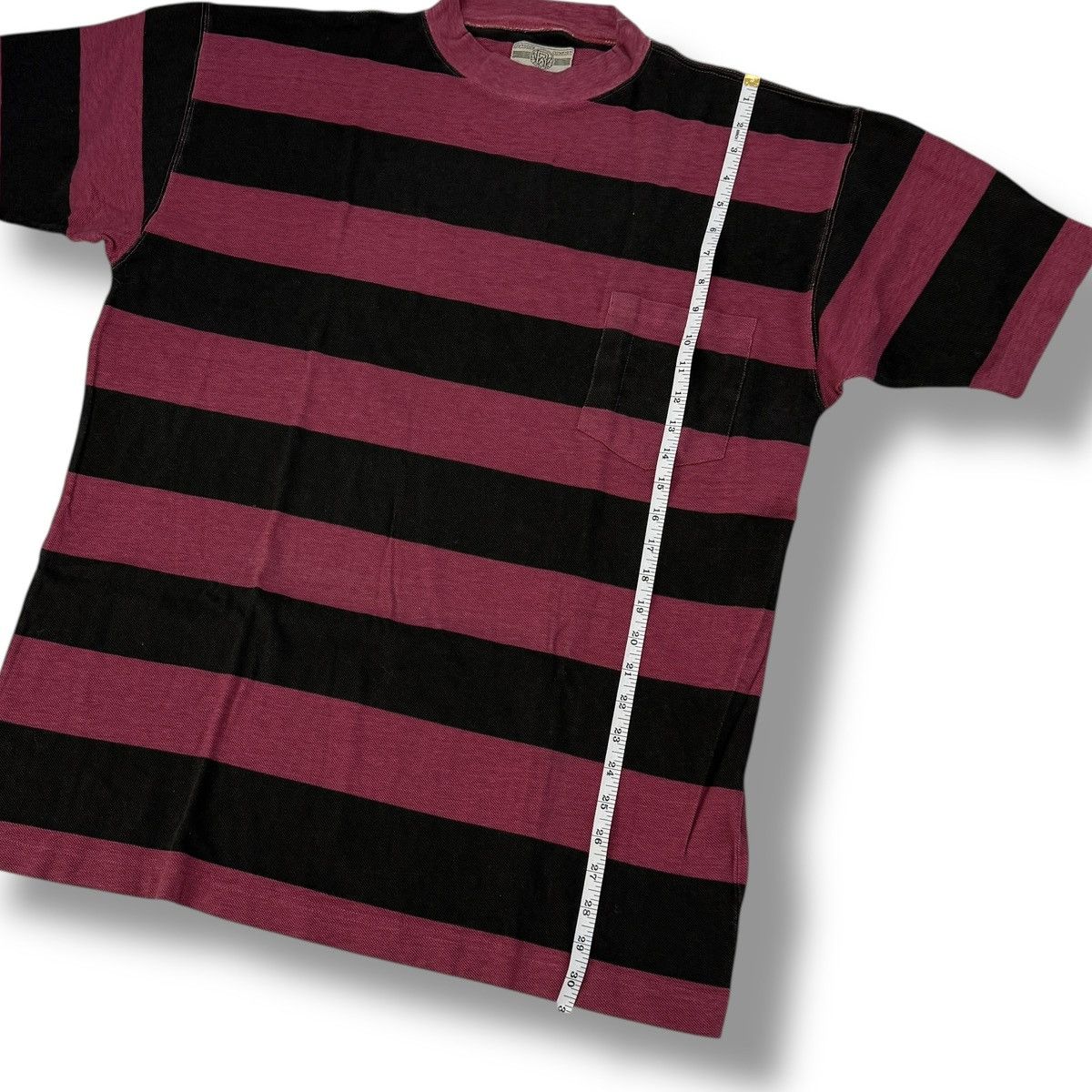 Wrangler Vintage Wrangler Striped 90s primitive streetwear Ringer tee Size US L / EU 52-54 / 3 - 3 Thumbnail