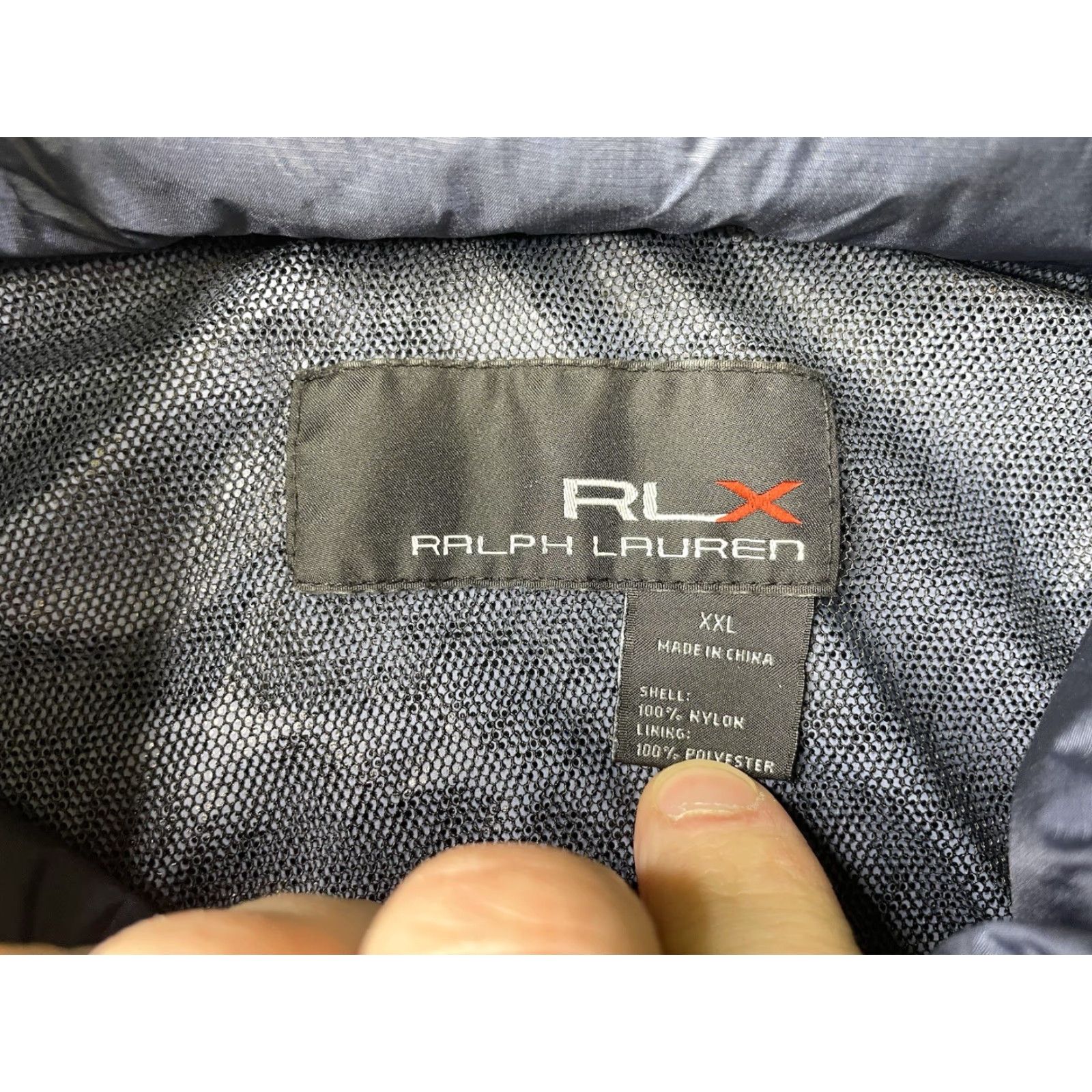 RLX Ralph Lauren RLX Ralph Lauren Mens Paratrooper Utility Nylon Blue Windbreaker Rain Jacket XXL Jacket Regular Hooded Full Zip Lightweight Nylon Lining Softshell Size US XXL / EU 58 / 5 - 6 Thumbnail