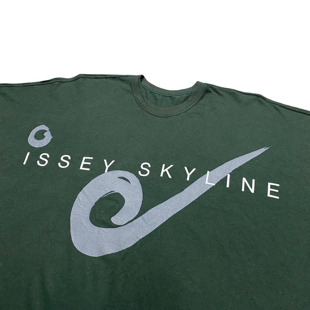 Issey Miyake Vintage 80s ISSEY SKYLINE By Issey MiyakeShort Sleeve Tshirt Size US L / EU 52-54 / 3 - 6 Thumbnail