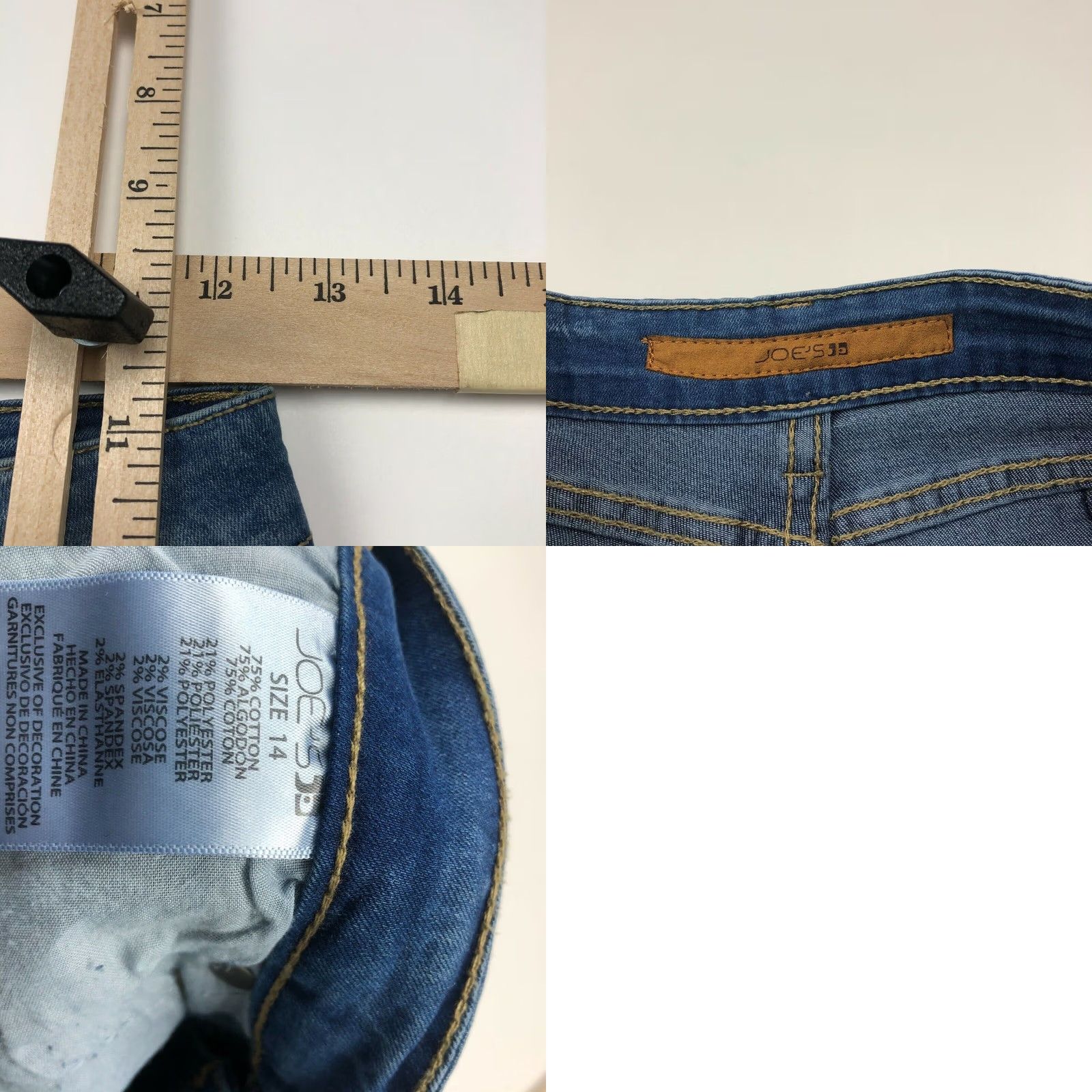 Vintage VINTAGE Joe's Jeans? (not) Size 36" / US 14 / IT 50 - 10 Thumbnail