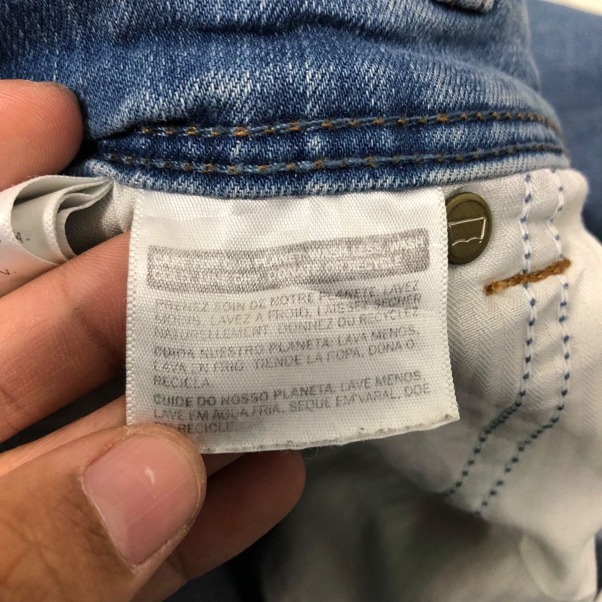 Japanese Brand 📌Vintage Denim Jeans Levi's Size 30" / US 8 / IT 44 - 24 Thumbnail