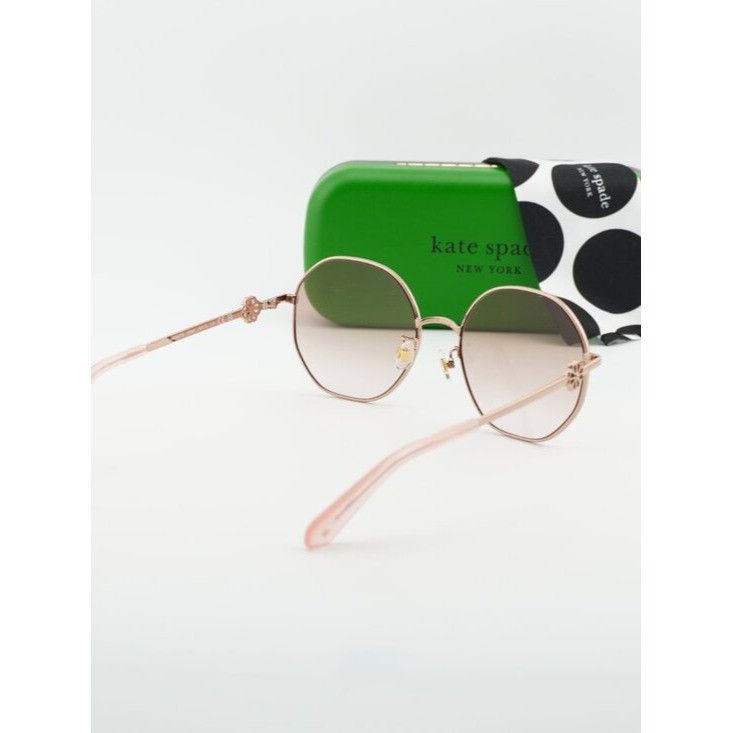 Kate Spade Kate Spade VENUS/F/S 0000 M2 Women Sunglasses Gold Round Size ONE SIZE - 10 Thumbnail
