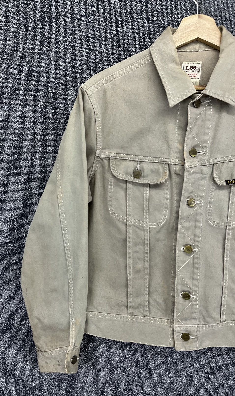 Lee Vintage Lee Sanforized Westerner Trucker Jacket Size L / US 10 / IT 46 - 3 Thumbnail