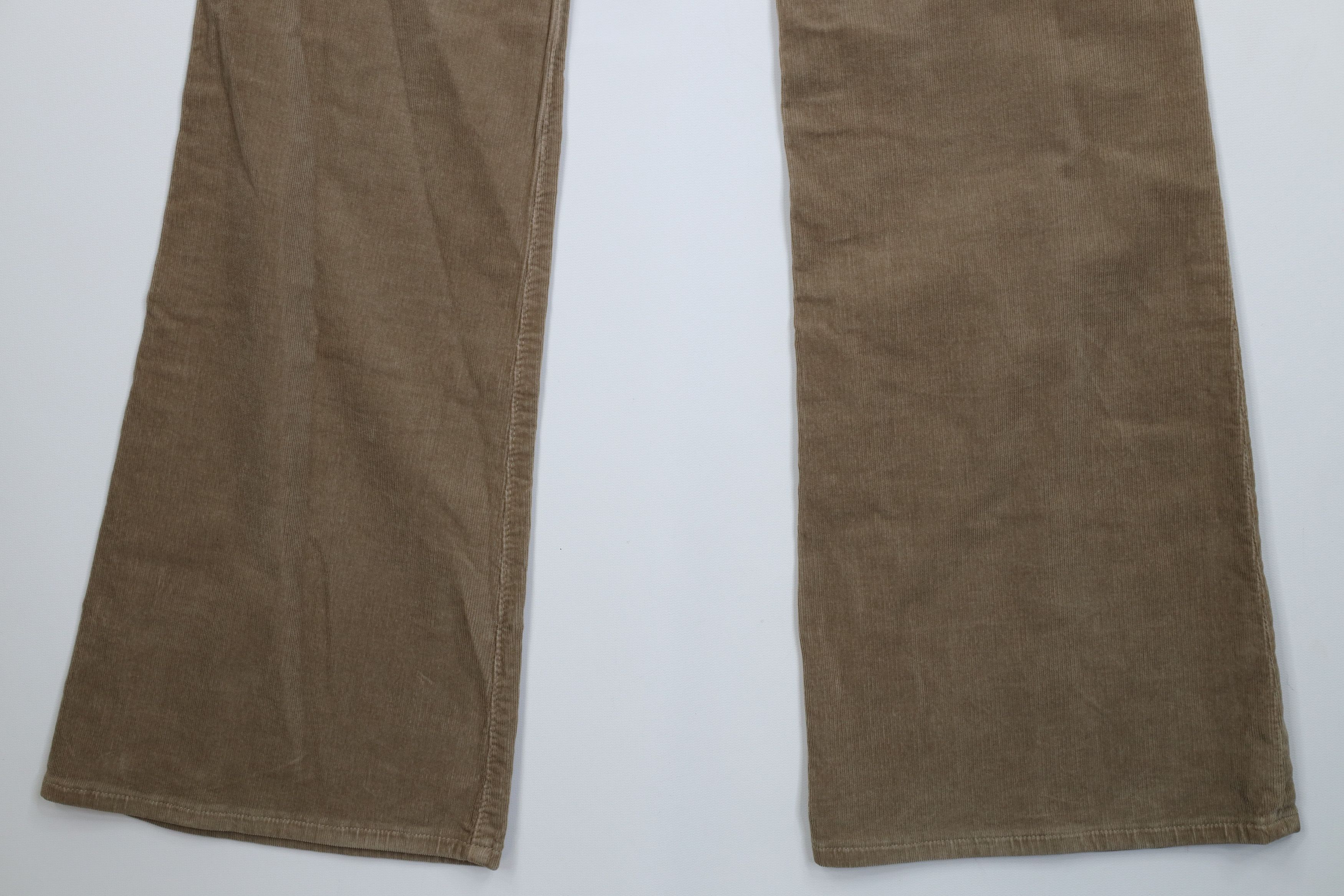 AG Adriano Goldschmied Adriano Goldschmied Stretch Flared Wide Leg Corduroy Pants Size 30" / US 8 / IT 44 - 13 Thumbnail