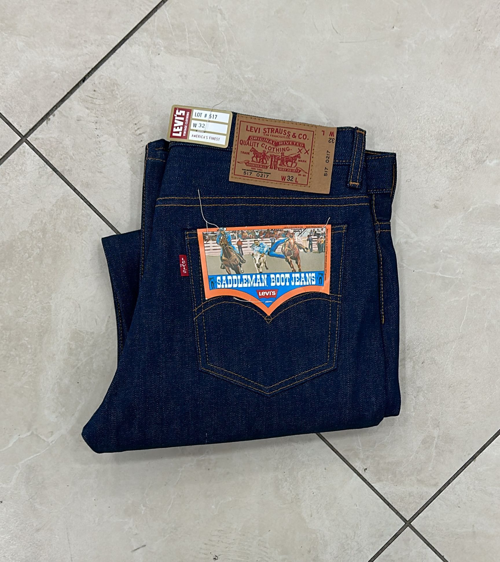 Levi's Vintage Clothing LVC Levi's Vintage Clothing 1970 517-0217 Bootcut Jeans 32 Size US 32 / EU 48 - 1 Thumbnail