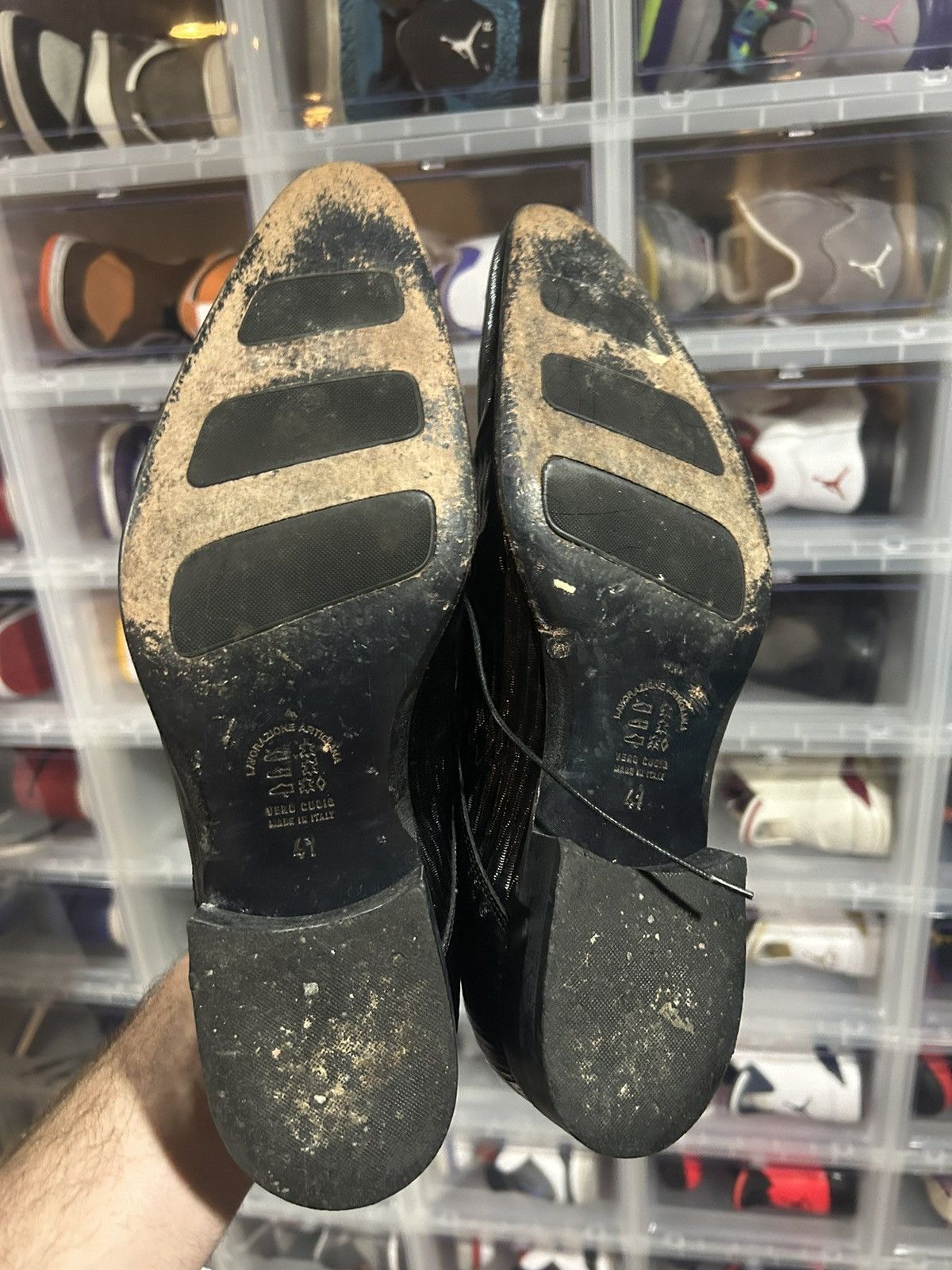 Vintage lavorazione artigiana Size US 8.5 / EU 41-42 - 2 Thumbnail