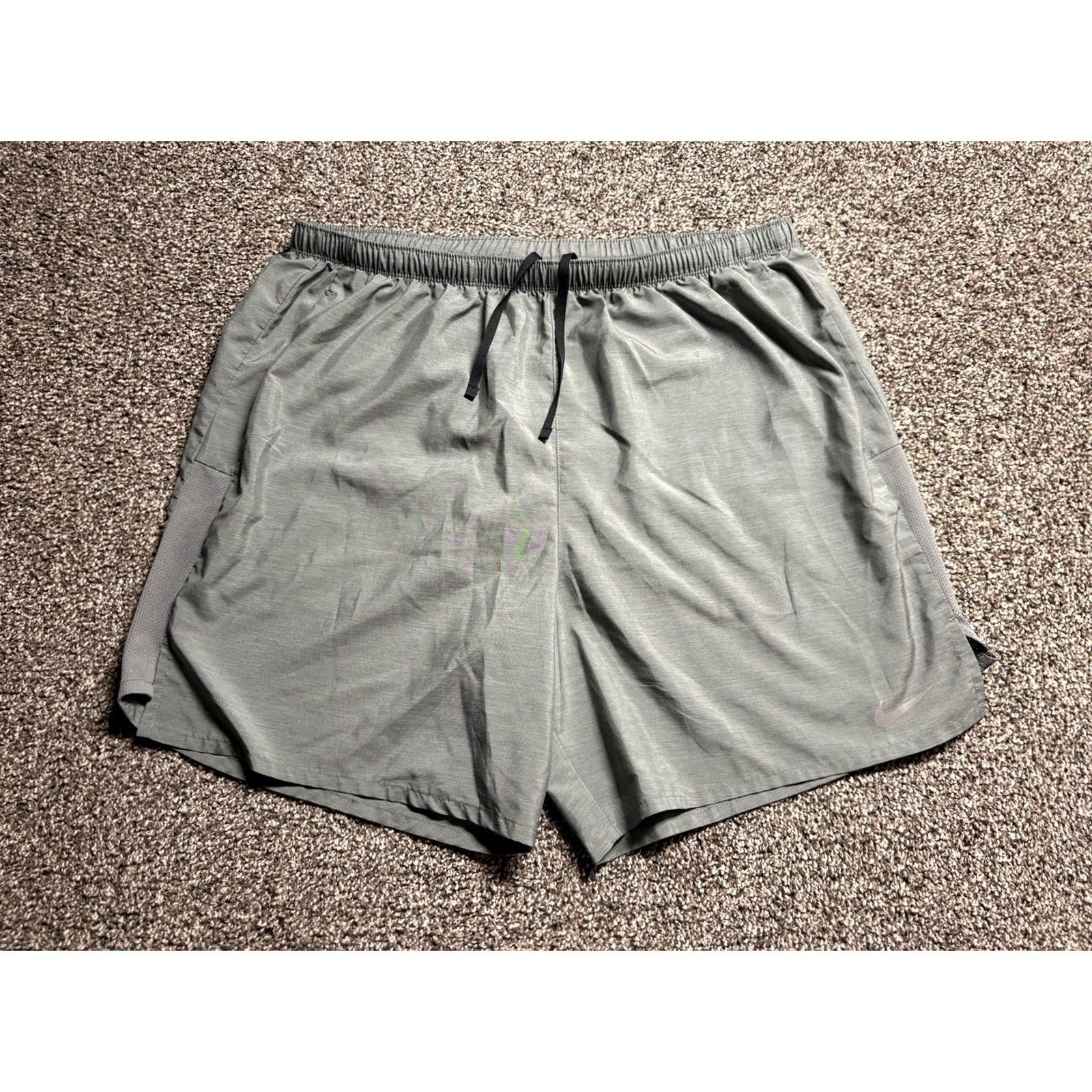 Nike Nike Challenger Tennis Shorts Mens XL Gray Lined CZ9066 Drifit Short Sleeve? Size US 36 / EU 52 - 2 Thumbnail