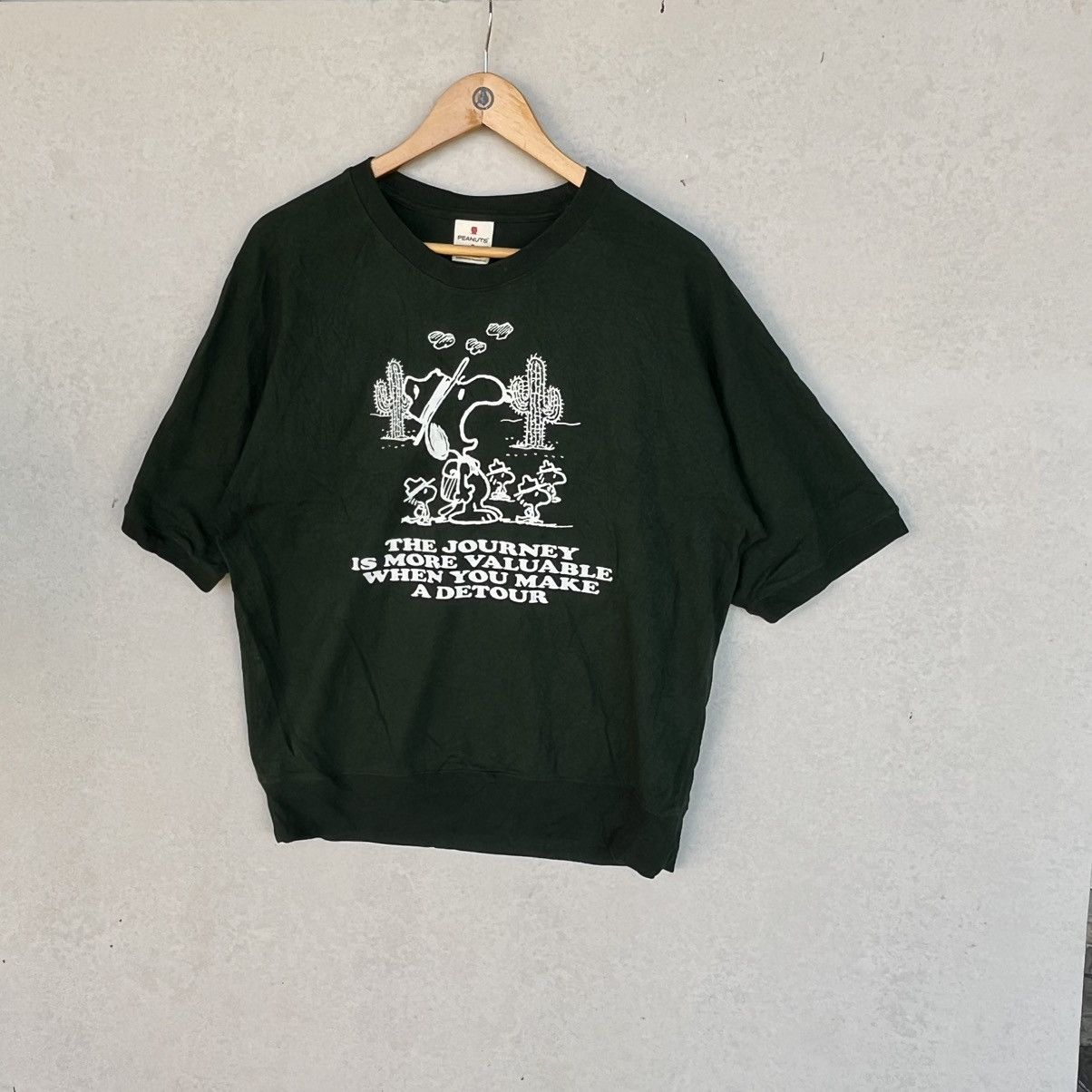 Other Vintage Gu Snoopy Green Graphic Tee Size S Size US L / EU 52-54 / 3 - 2 Thumbnail