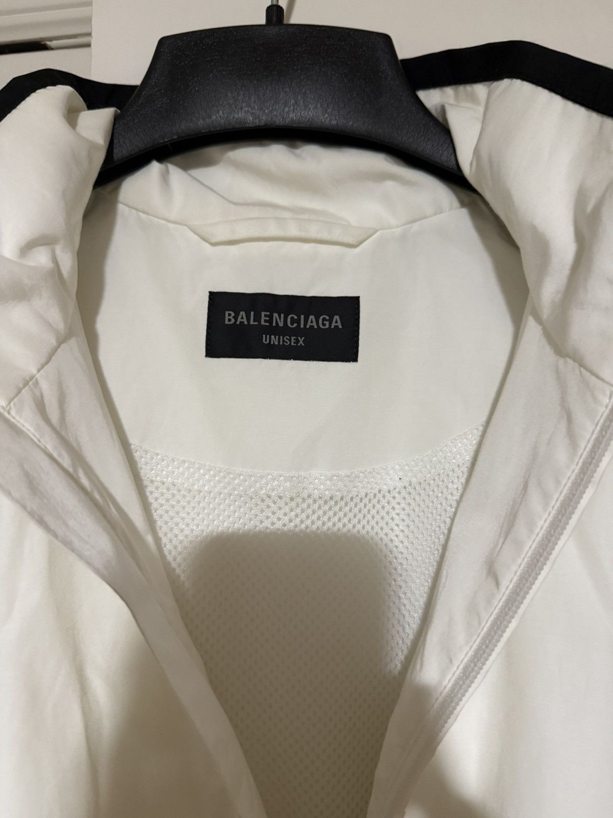 Balenciaga Balenciaga White/Red Sporty Track Zip-Up Jacket Size US XS / EU 42 / 0 - 3 Thumbnail