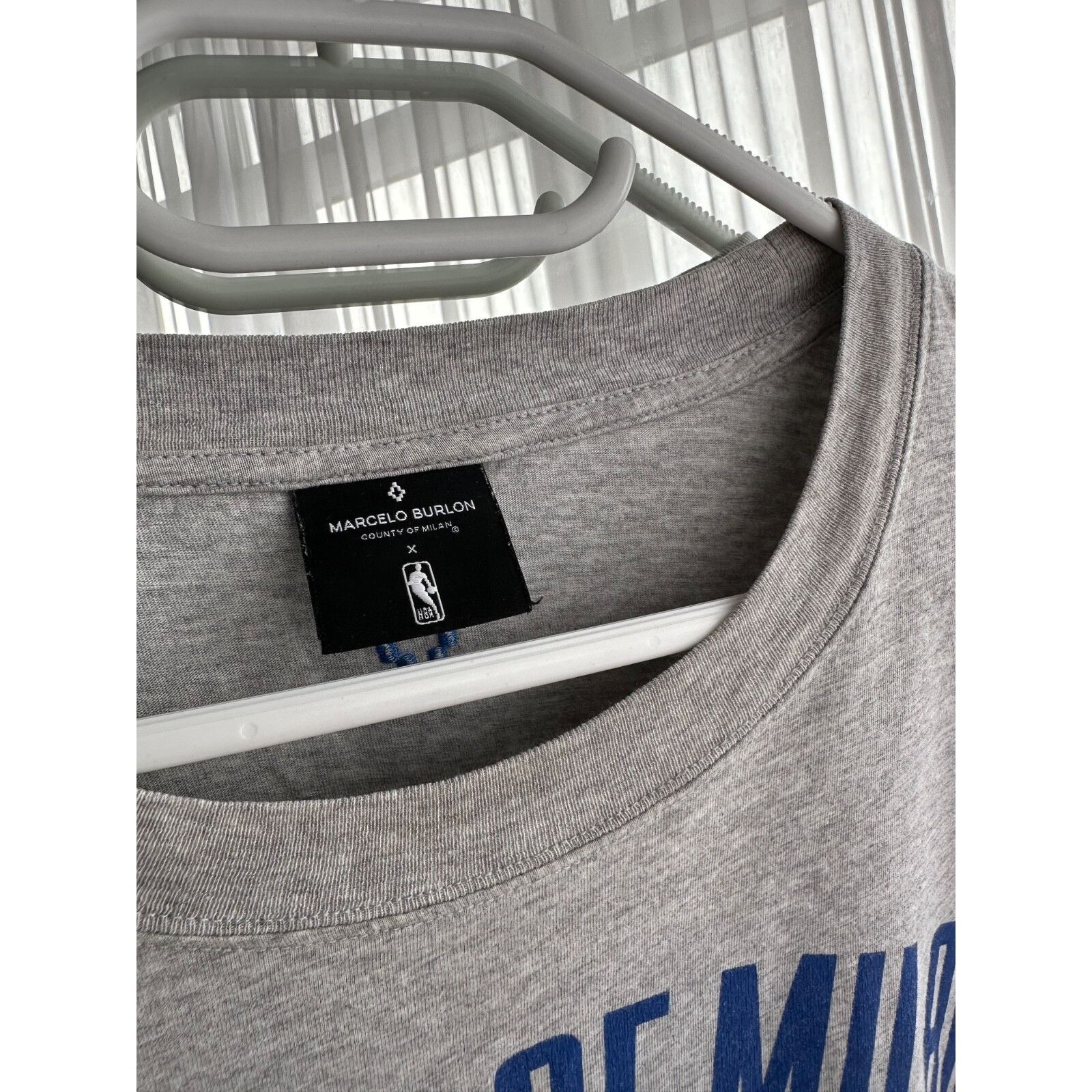 Marcelo Burlon VTG Marcelo Burlon County of Milan x NBA Big Logo T-shirt Size US XL / EU 56 / 4 - 5 Thumbnail