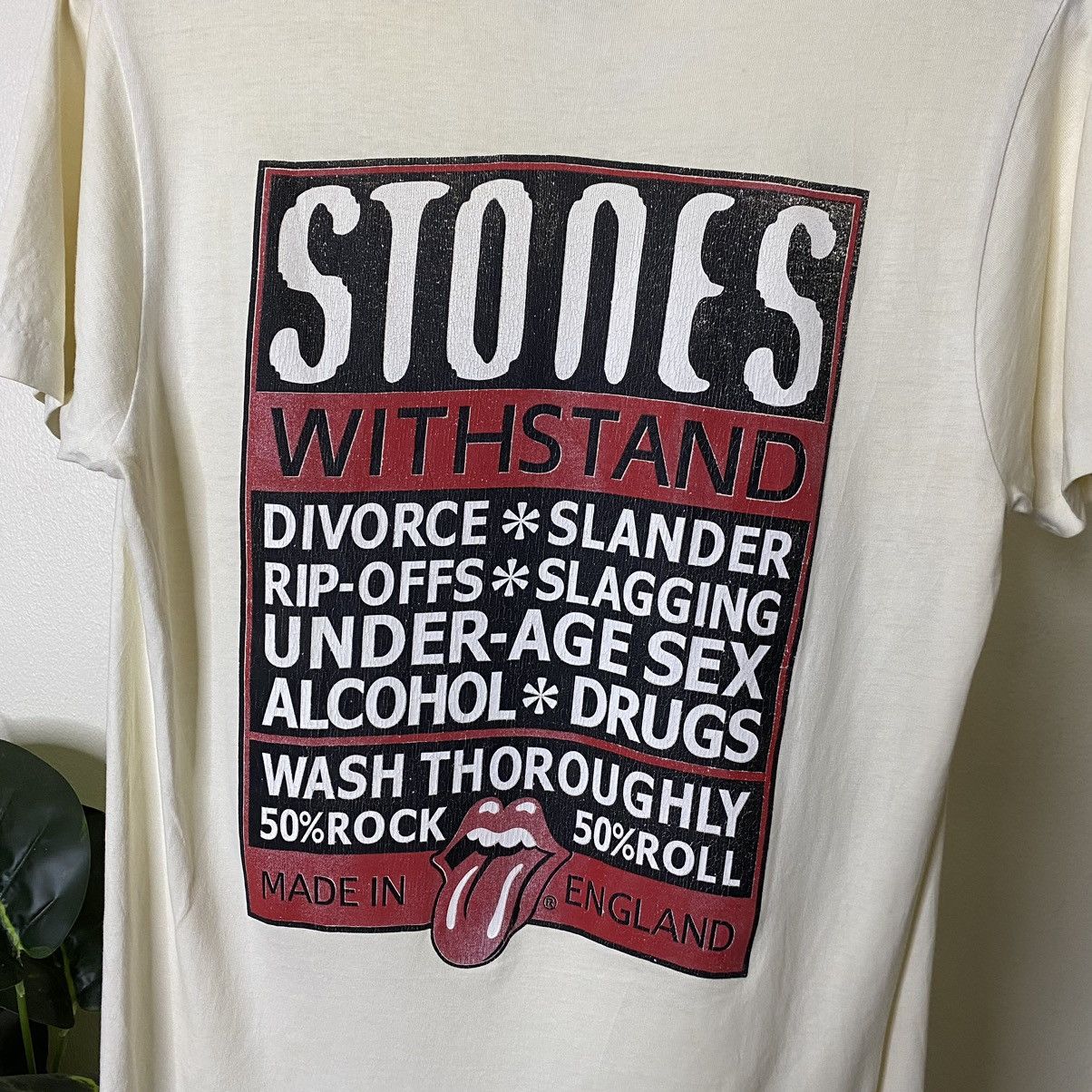 Band Tees × The Rolling Stones × Vintage Vintage 2000s The Rolling Stones Band T Shirt Size US S / EU 44-46 / 1 - 6 Thumbnail