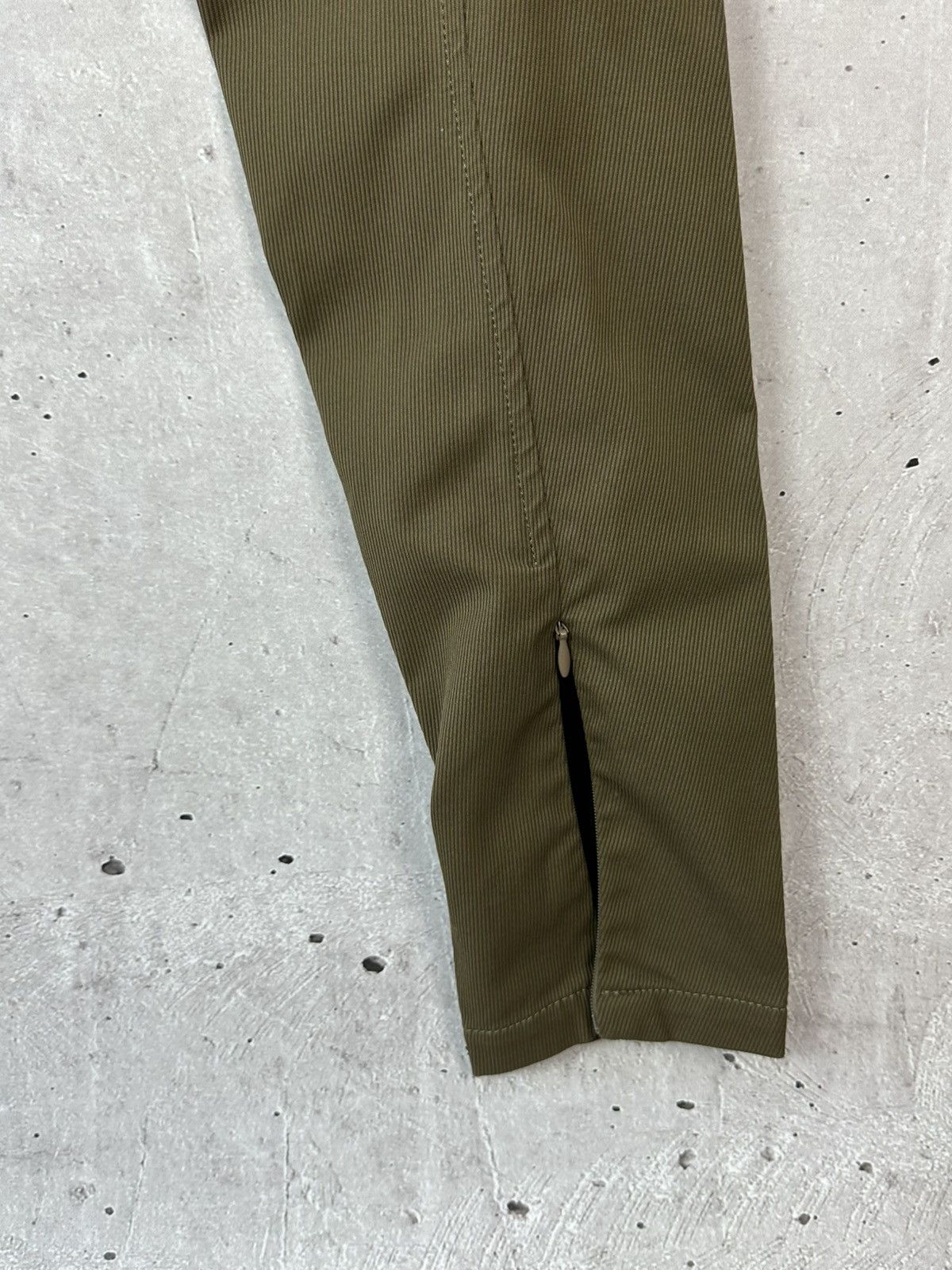Versace Versace Collection Khaki Zip Ankle Pants Size 26" / US 2 / IT 38 - 9 Thumbnail