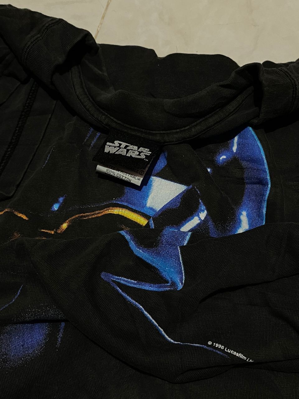 Vintage 1996 Vintage Star Wars Darth Vader Tees Size US L / EU 52-54 / 3 - 11 Thumbnail