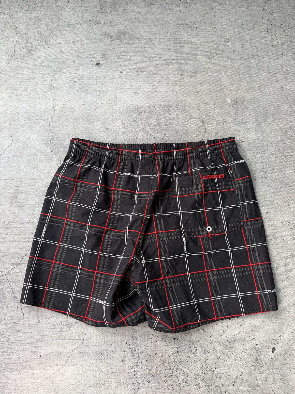 Quiksilver Vintage Quicksilver shorts big logo size L (34) Size US 34 / EU 50 - 4 Thumbnail