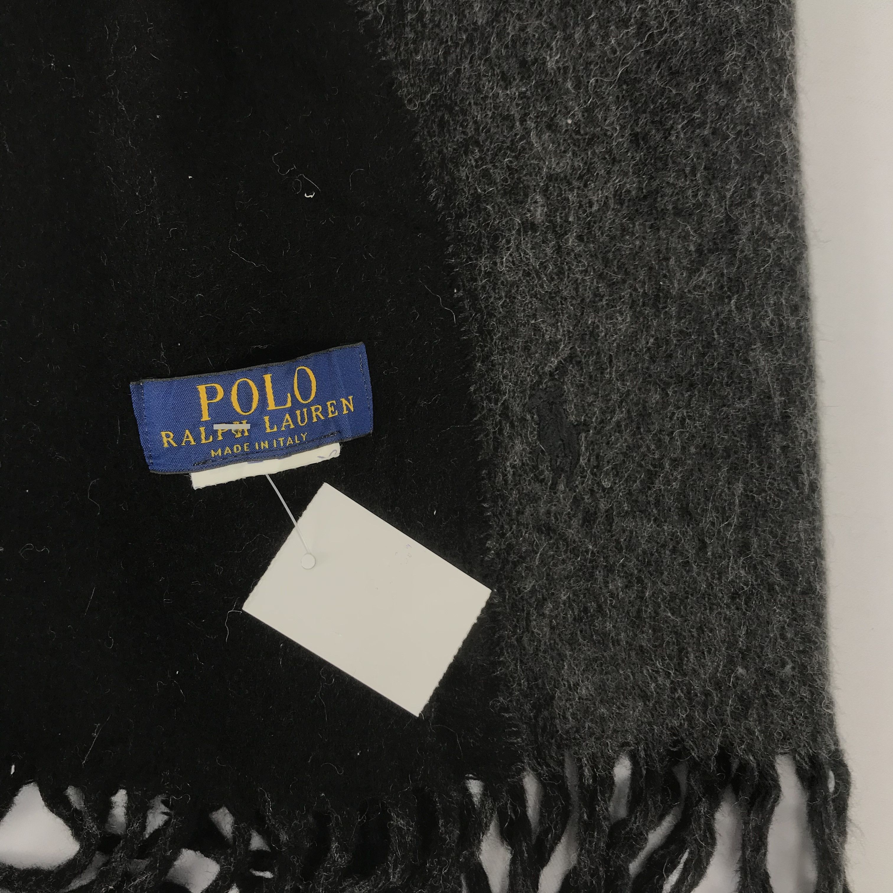 Polo Ralph Lauren Vintage Polo Ralph Lauren Scarf Muffler Wool Cashmere Size ONE SIZE - 4 Thumbnail