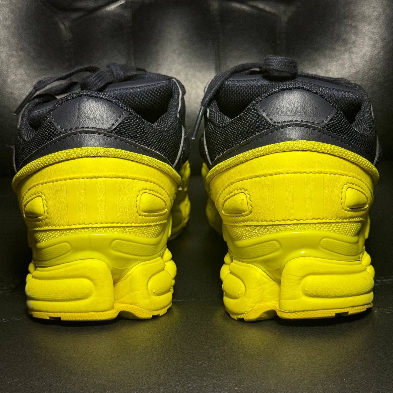 Adidas × Raf Simons sneakers Adidas Raf Simons ozweego Yellow Blue FW18 Size US 9.5 / EU 42-43 - 2 Thumbnail