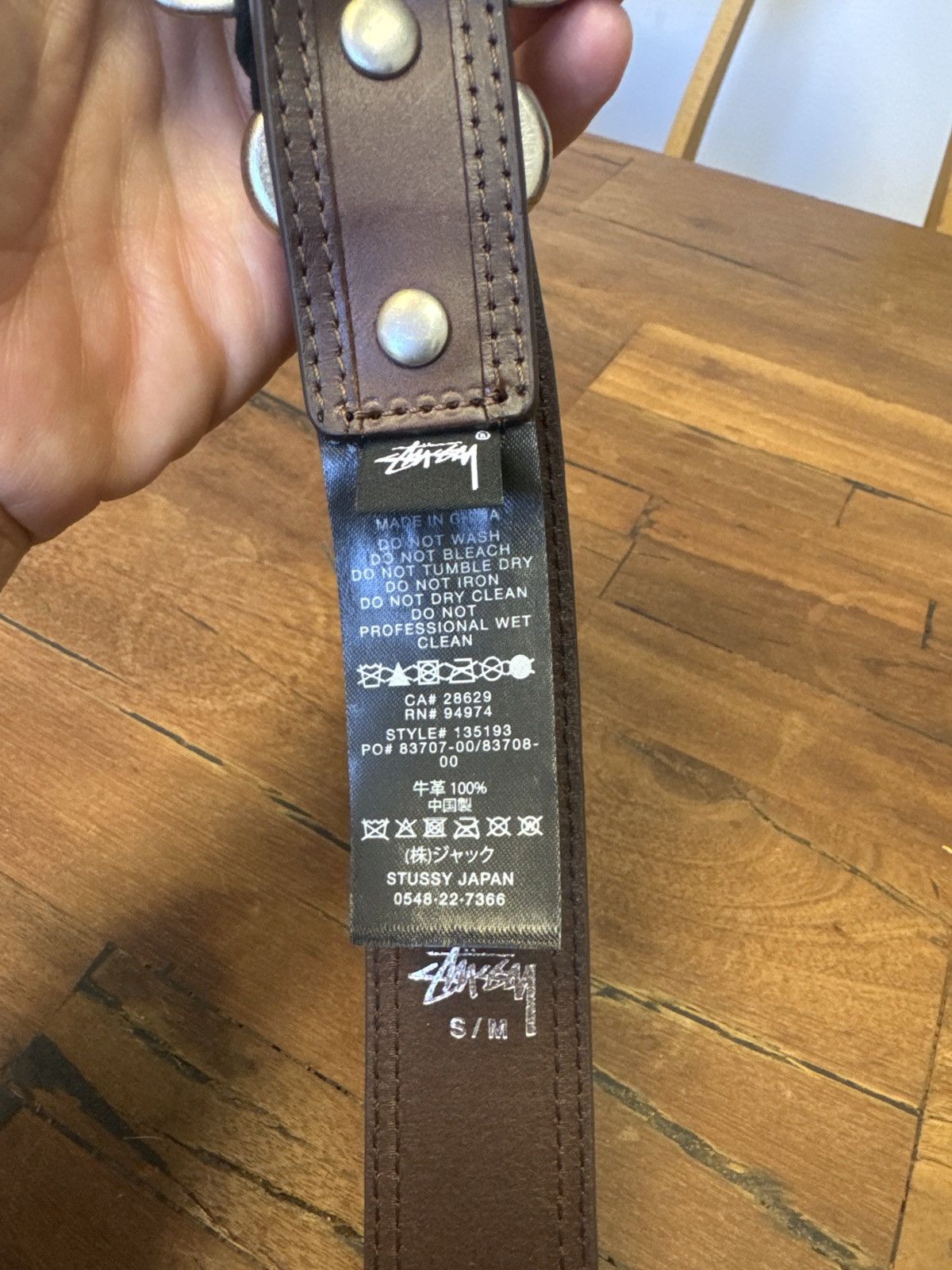 Stussy Stüssy SS link cowboy belt | Grailed